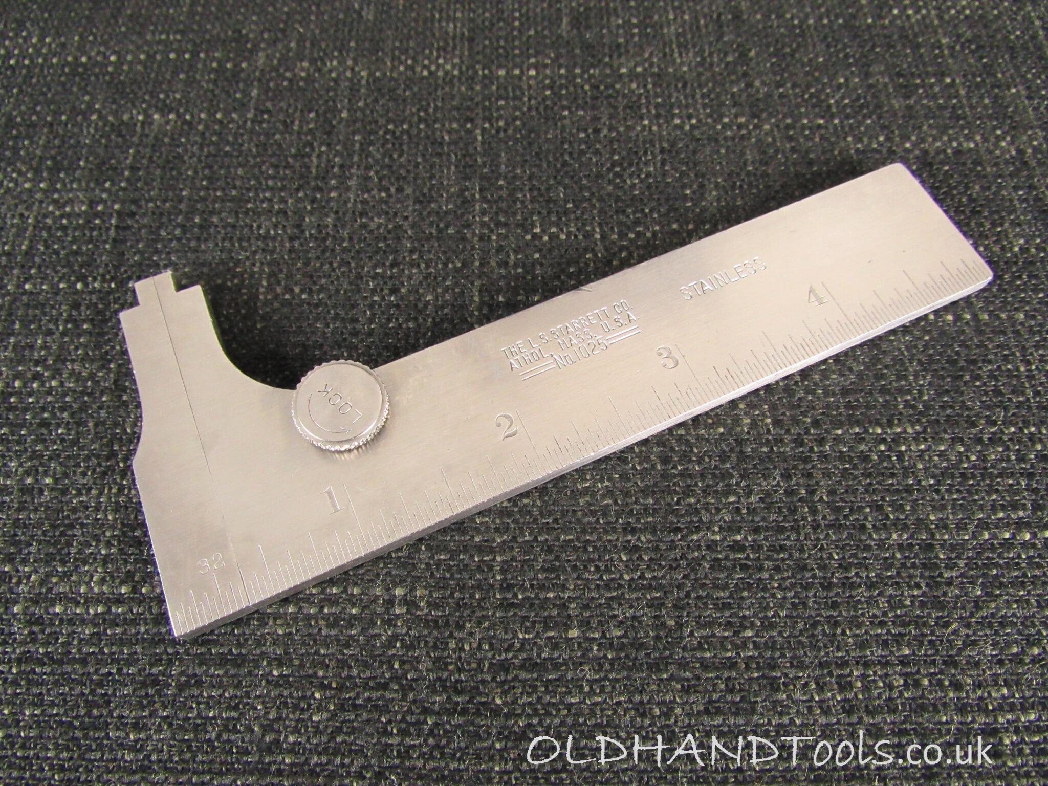 STARRETT 1025 Pocket Slide Rule Caliper 5 inch *SOLD*