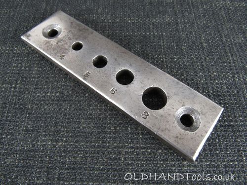 MARPLES Dowel Plate - 4 Hole