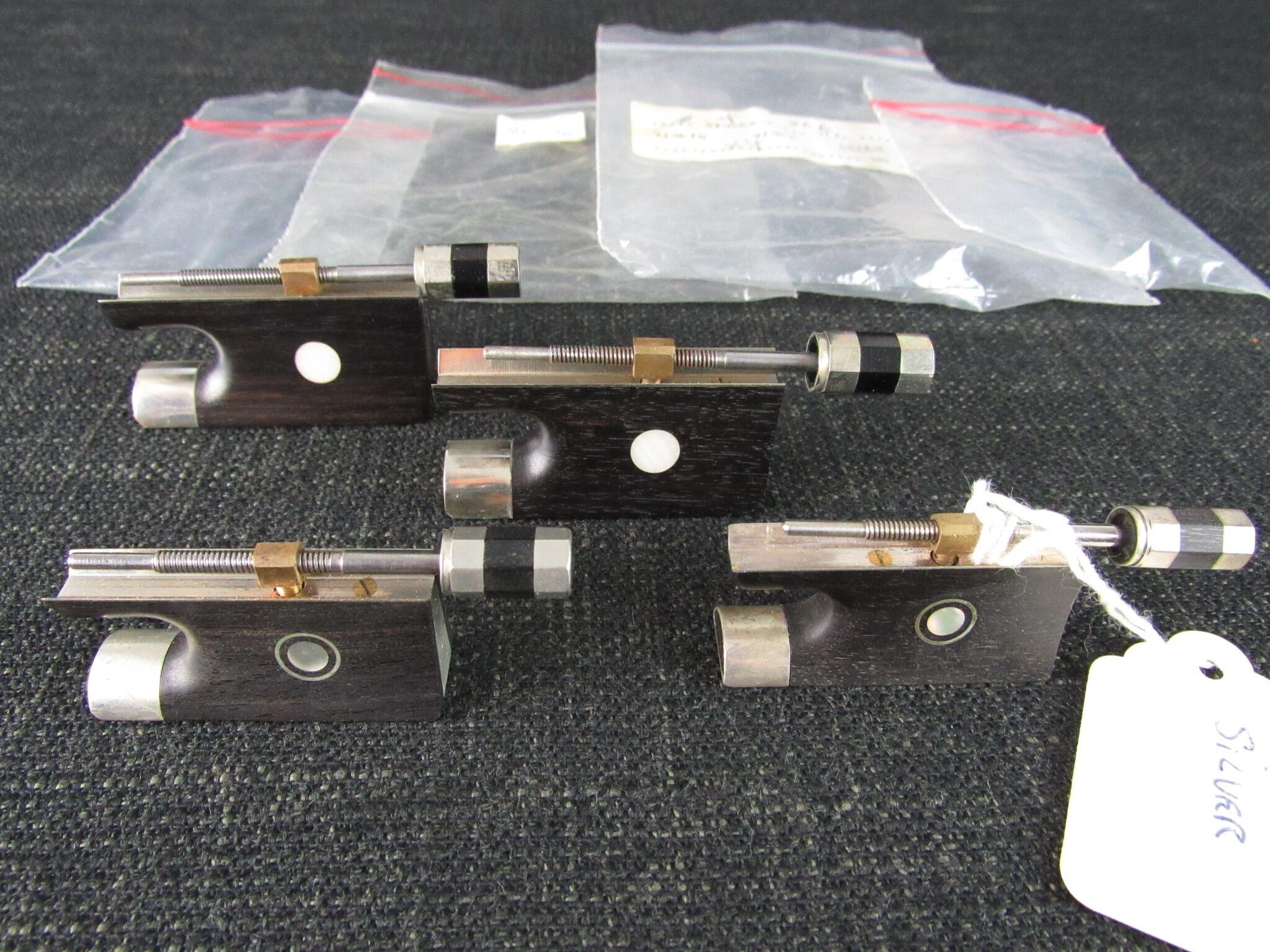 4 Stringed Instrument Ebony Bow Frogs