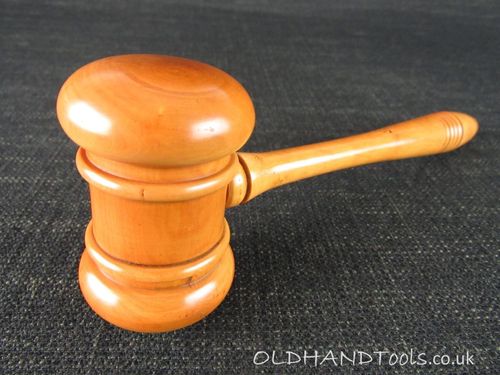 Antique Boxwood Gavel