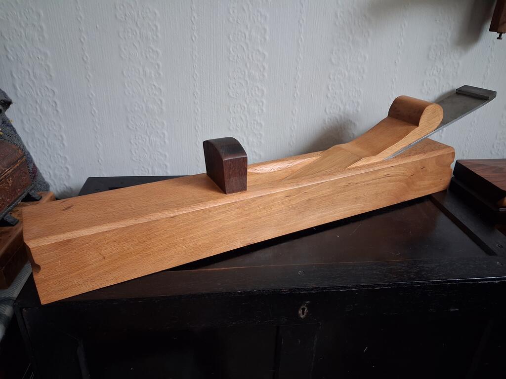 Very Large Wooden Mitre Plane