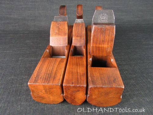 Rare Set of 3 SORBY Gutter Planes