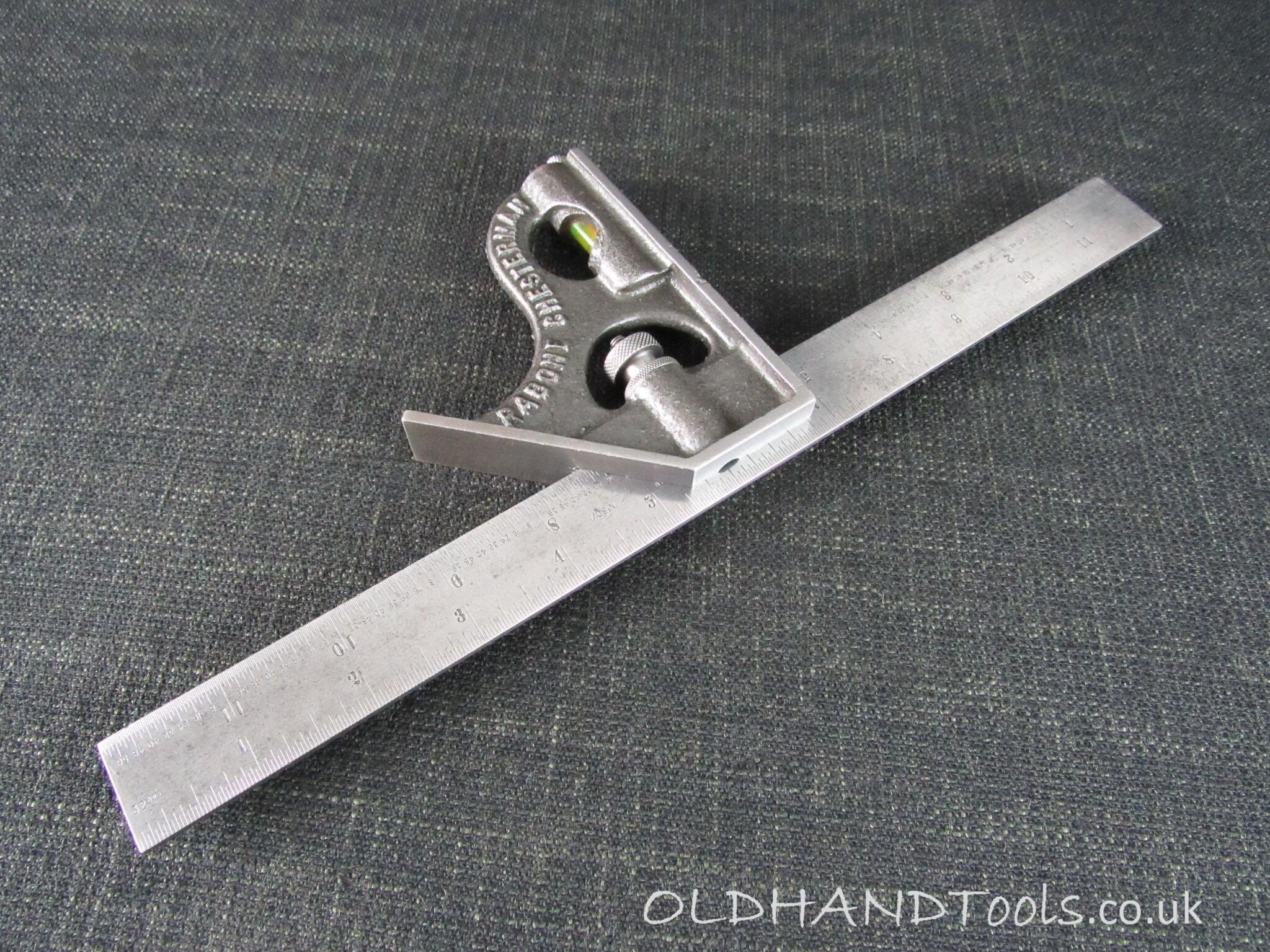 RABONE CHESTERMAN Combination Square - 12 inch *SOLD*