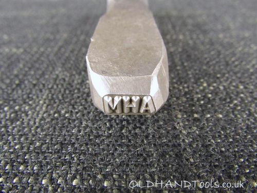 'AHM' Metal Hand Stamp - Punch by PRYOR