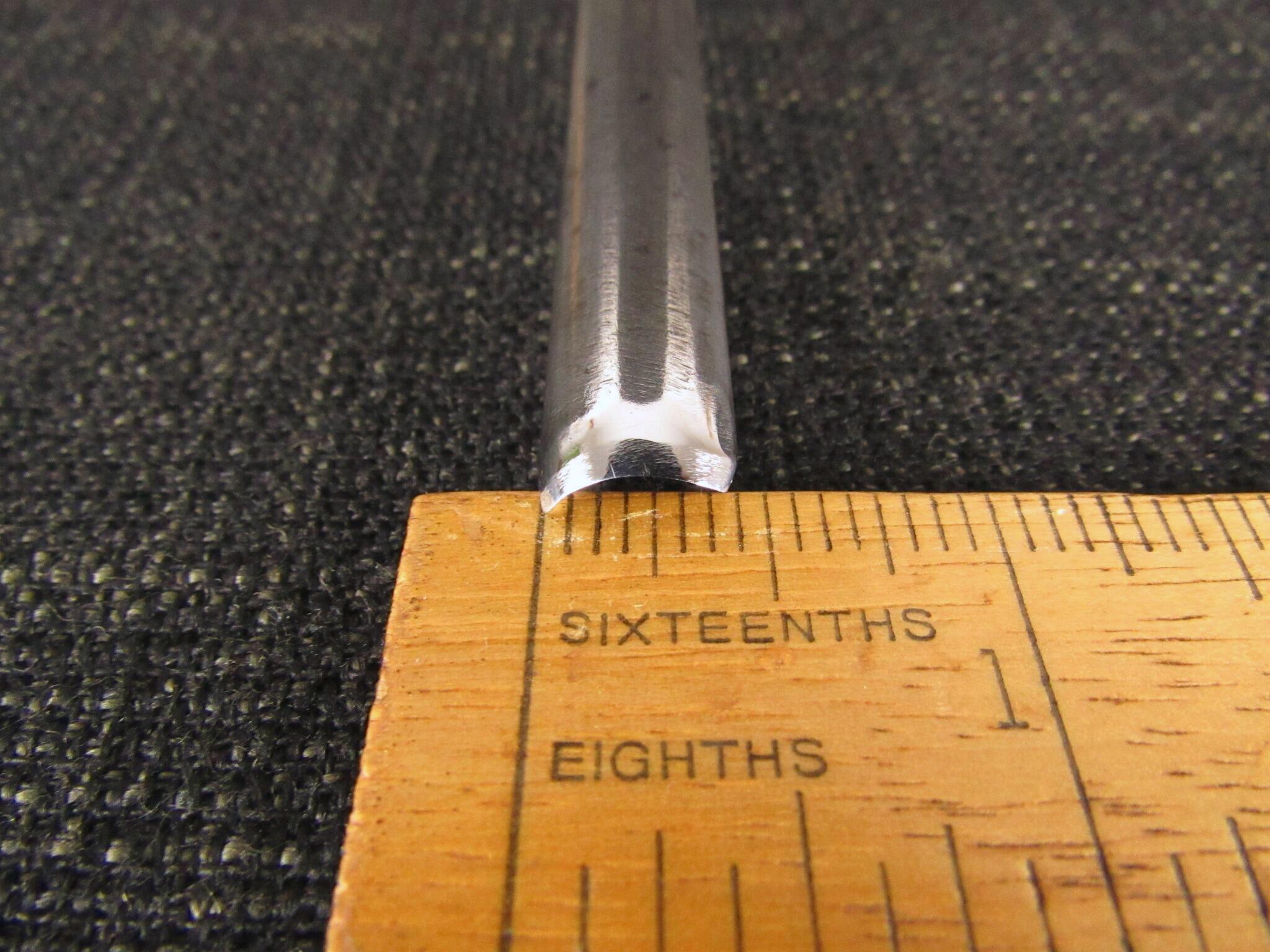 7/16 inch JB ADDIS Carving Gouge - No 7 Sweep