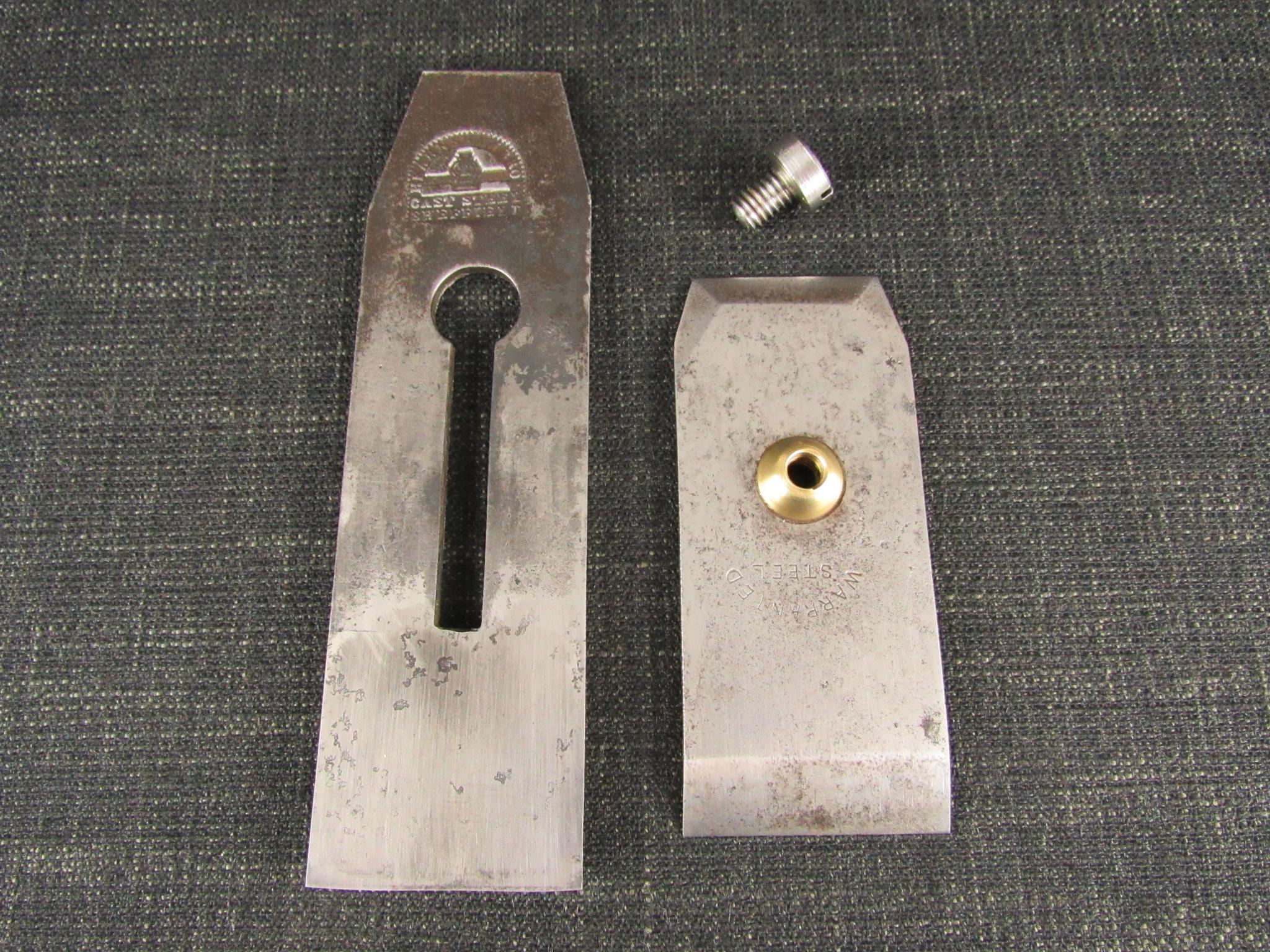 HEARNSHAW Plane Blade with Cap Iron 2 inch *SOLD*