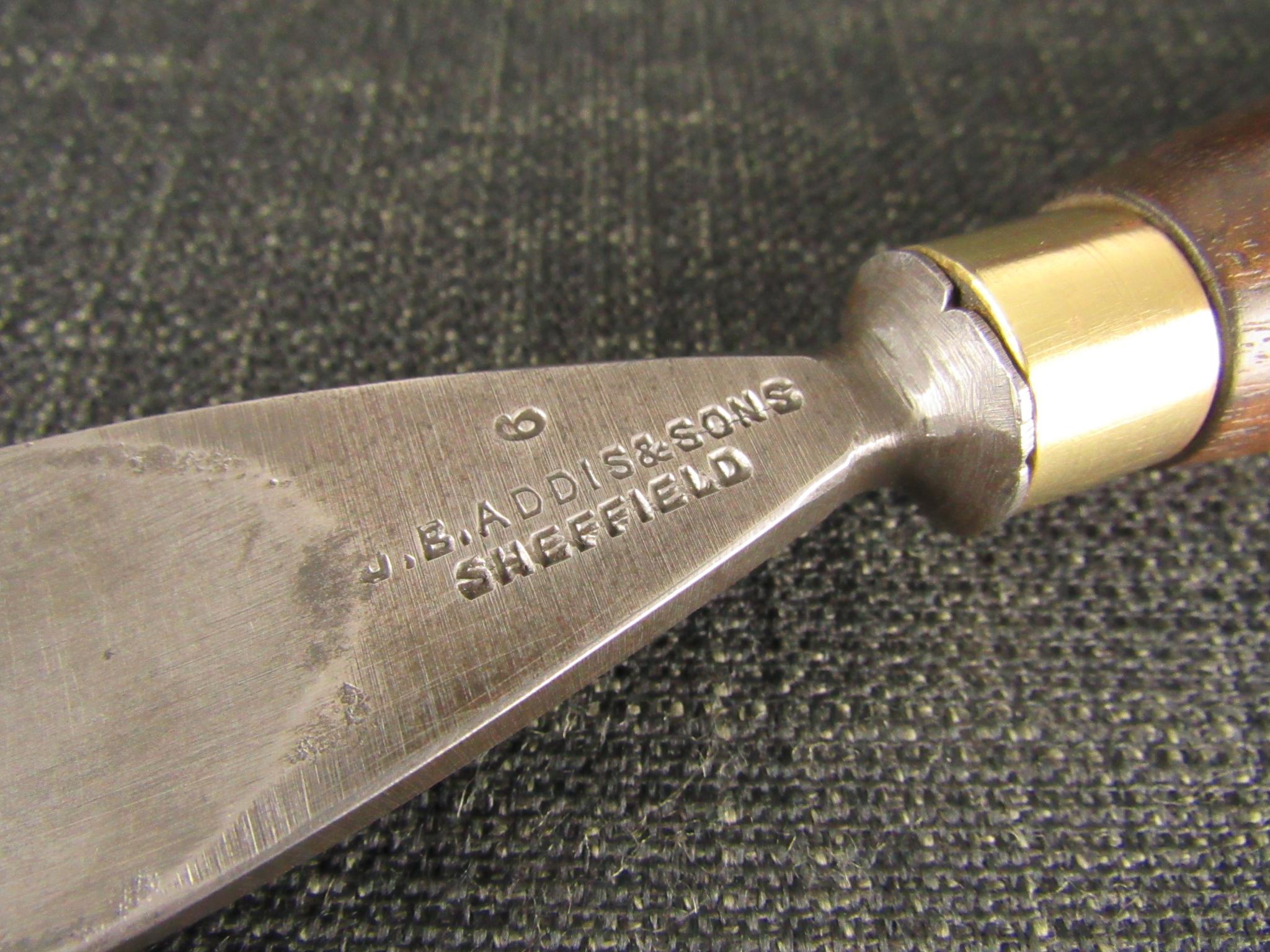 Large 1 1/2 inch ADDIS No.6  Carving Gouge