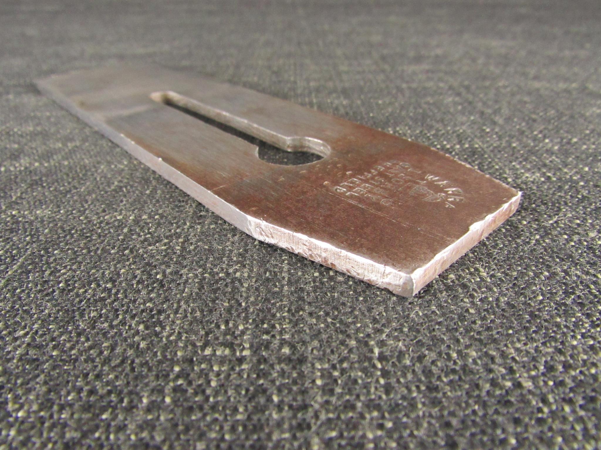 SORBY 2 1/4 inch Parallel Plane Blade Iron *SOLD*