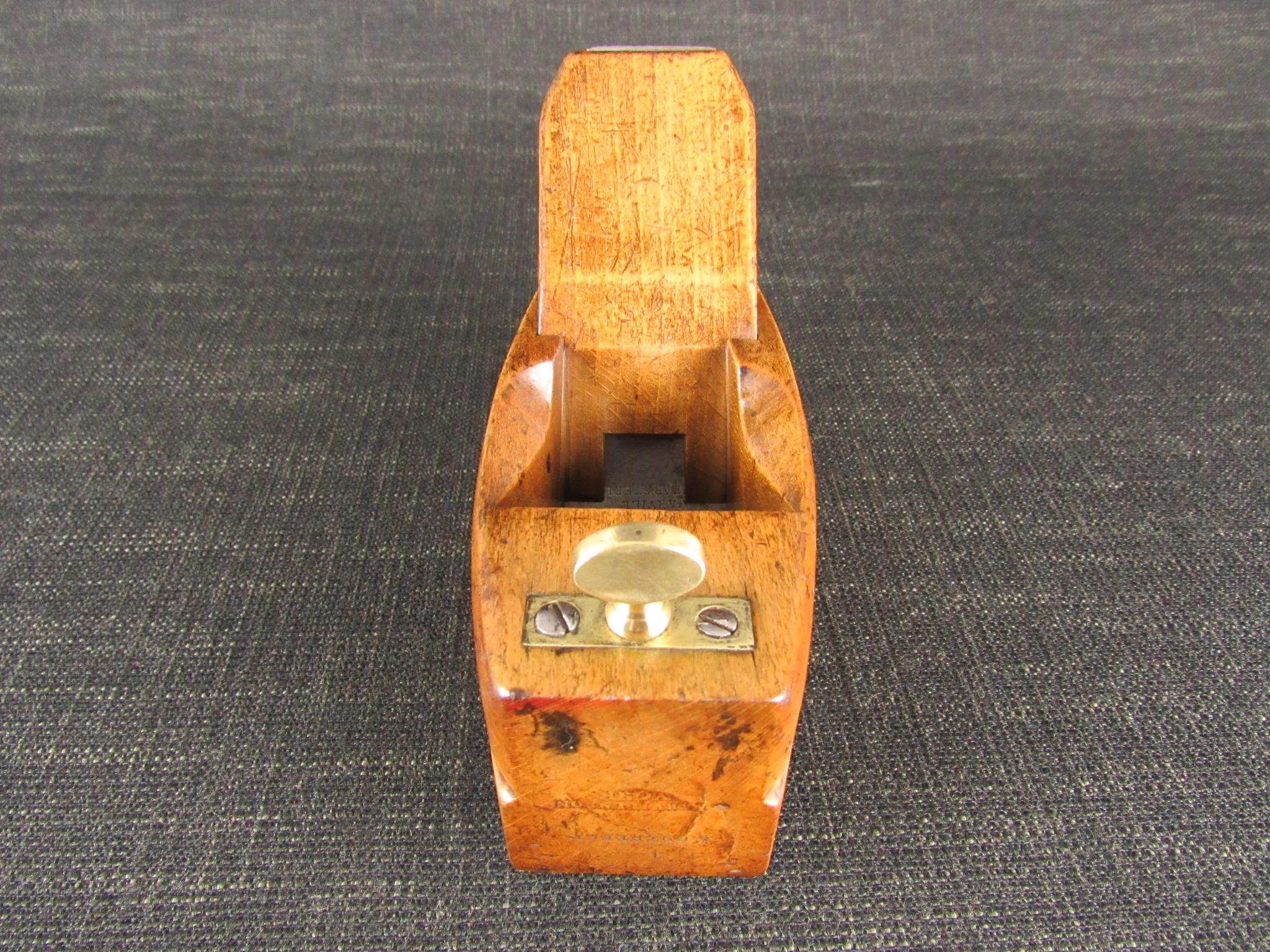 VARVILL Wooden Compass Plane with Screw Stop *SOLD*