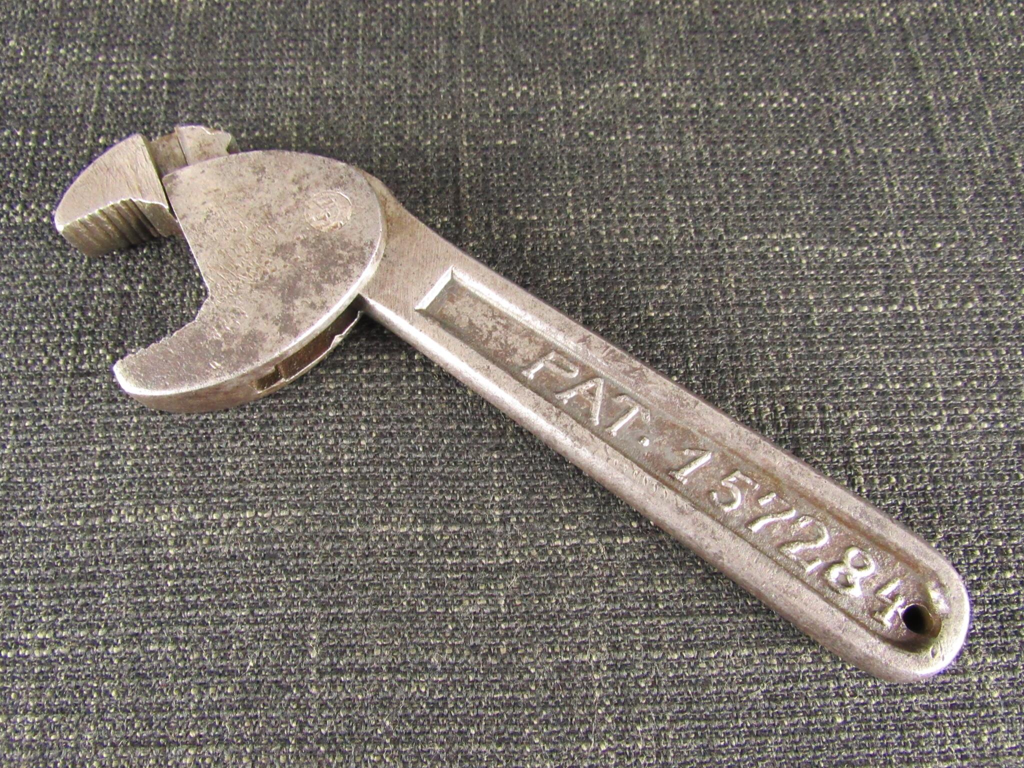 Patent No.1 SW Adjustable Wrench KIND & KREINBERGER *SOLD*