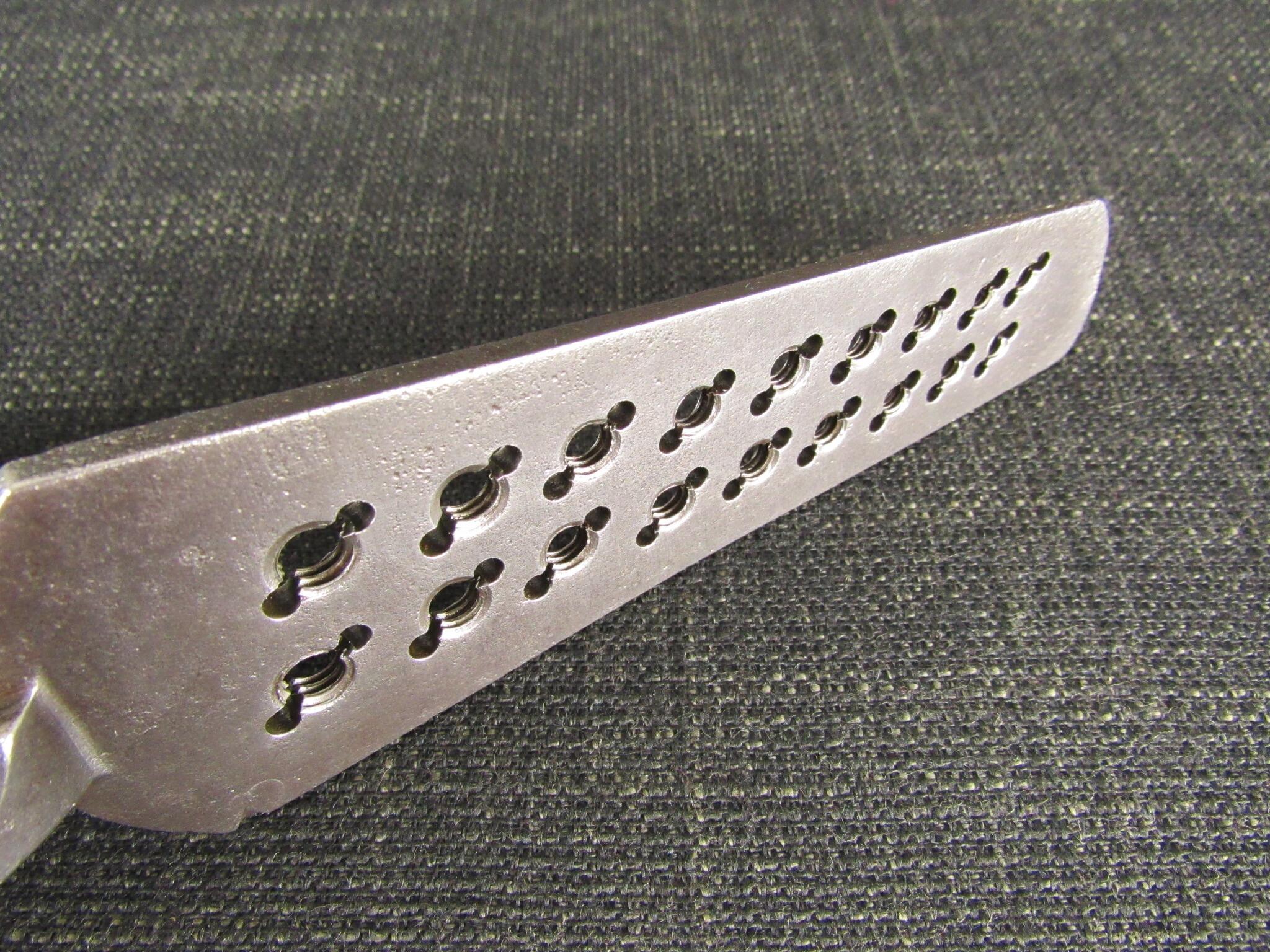 Watch or Clock Makers Screw Plate *SOLD*