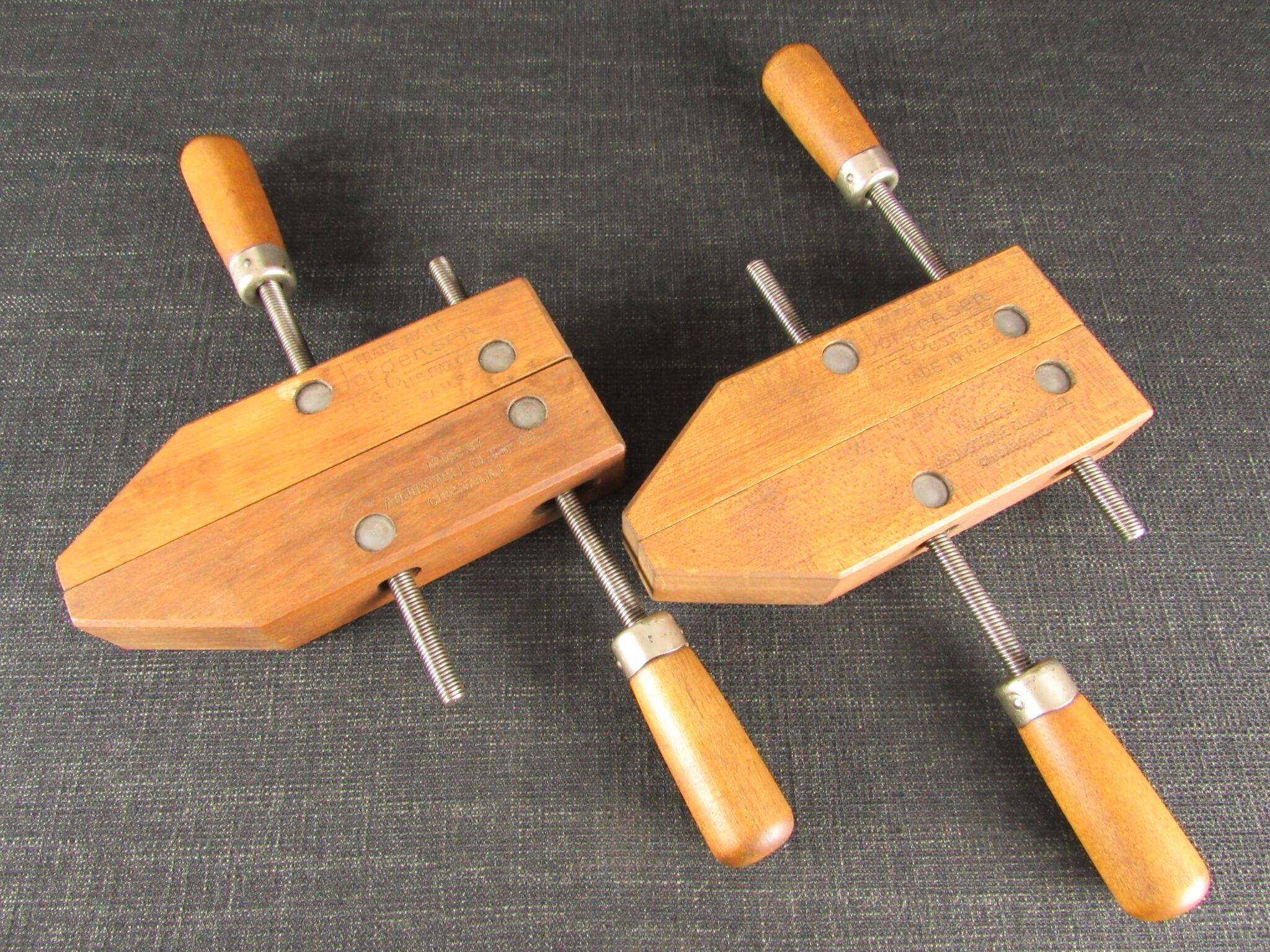 JORGENSEN Wooden Handscrew Clamps - 8 inch *SOLD*