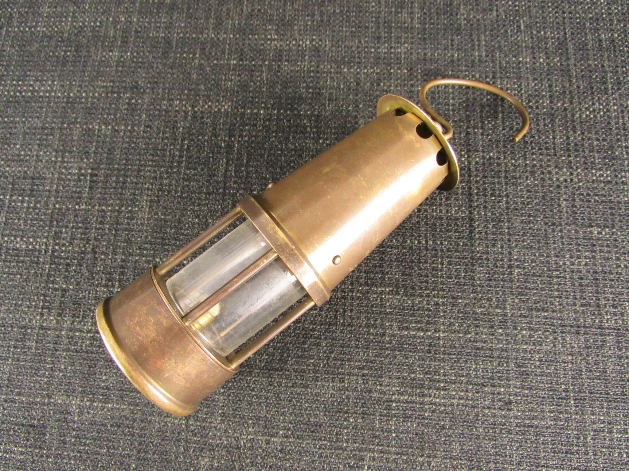 Miniature ECCLES Protector Lamp - Miners Lamp *SOLD*