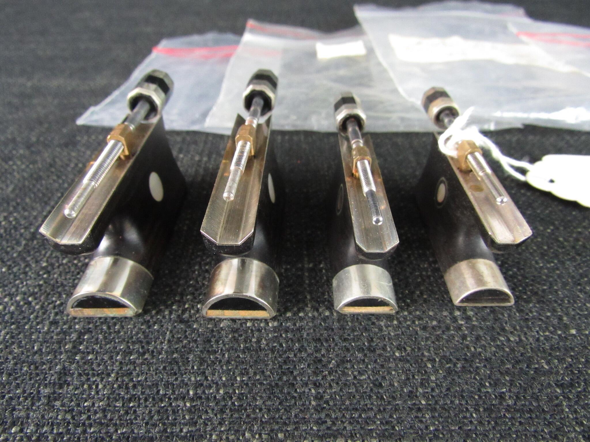 4 Stringed Instrument Ebony Bow Frogs