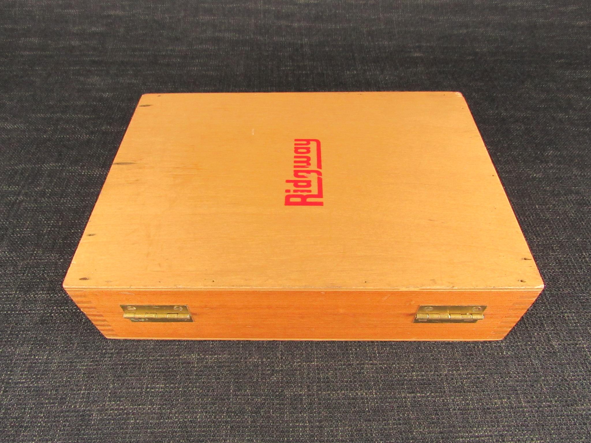 Boxed Set of RIDGWAY 240 Brace Auger Bits