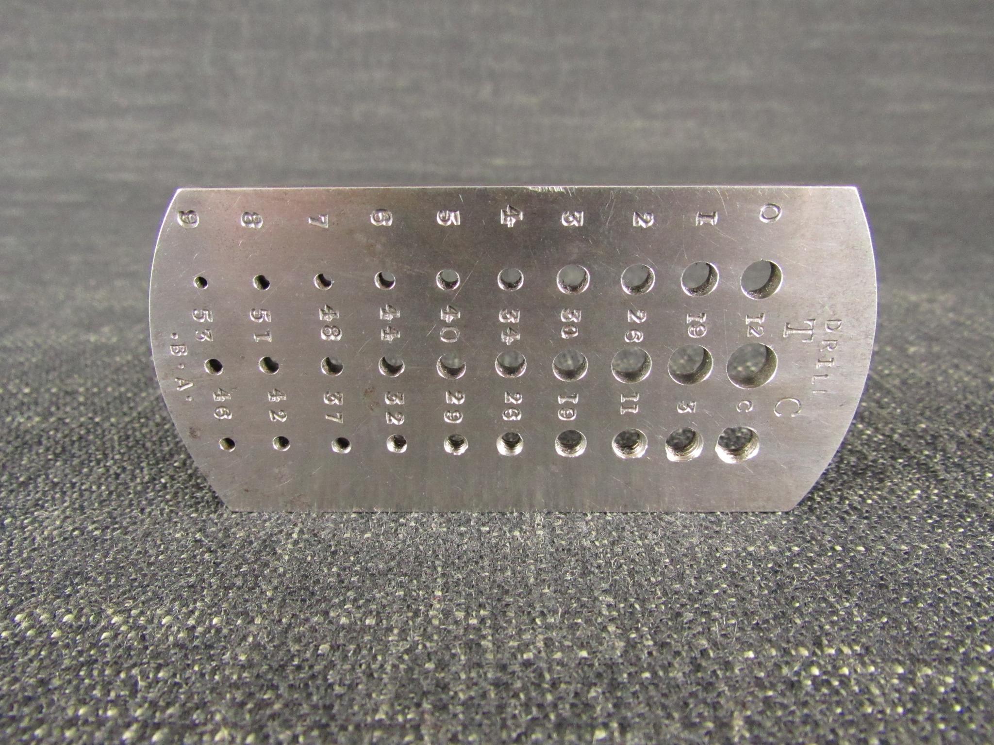 BA Drill & Tap Gauge *SOLD*