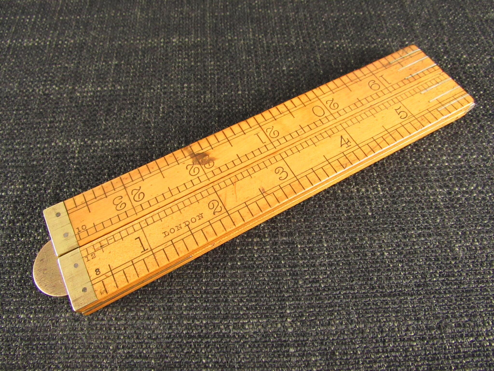 RABONE 1378 Boxwood Rule with Imperial & Metric Graduations *SOLD*