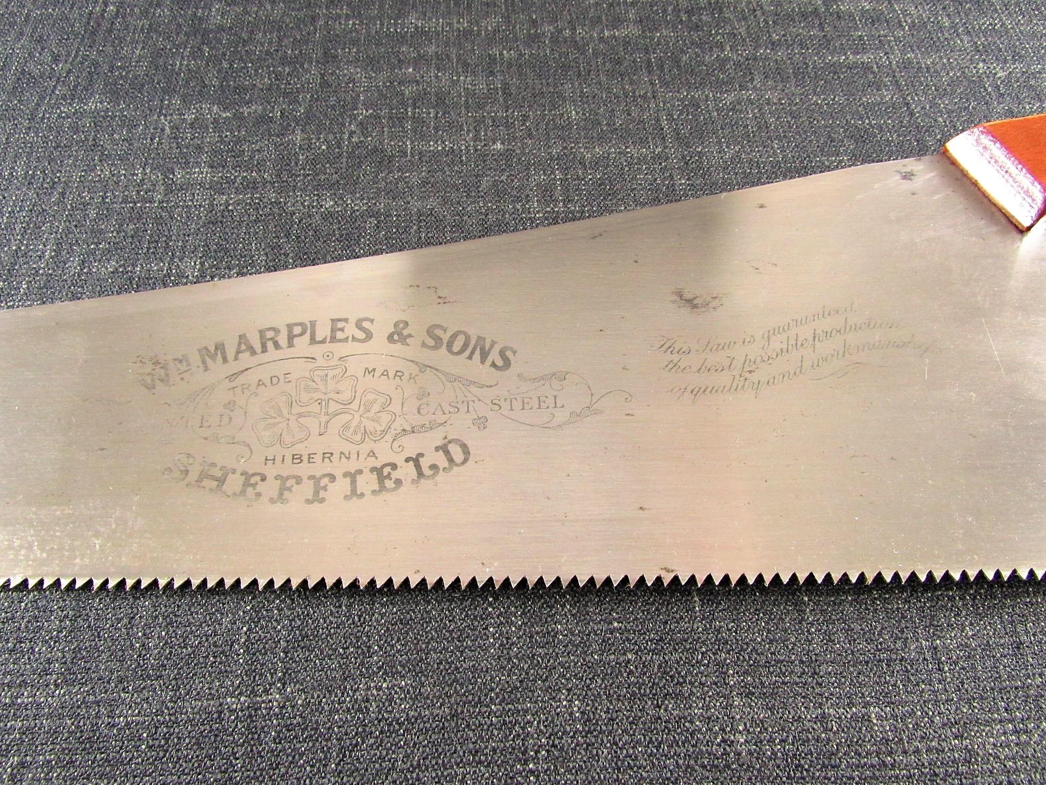 MARPLES Panel Saw - No.2521 24 inch Rip Cut