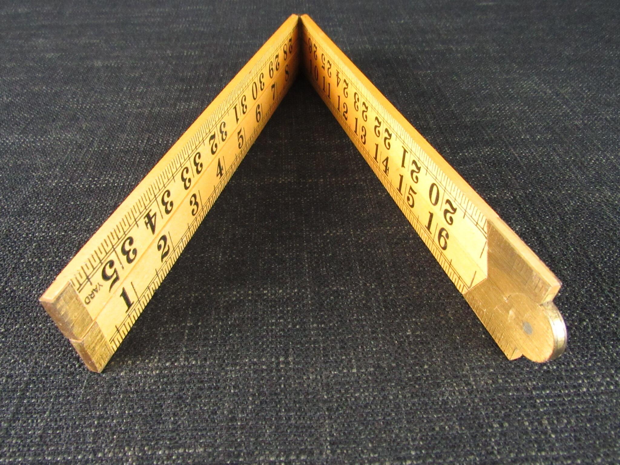 Pais Rabone 3 foot 4 fold RABONE 1167 Boxwood Rule - Unused *SOLD*