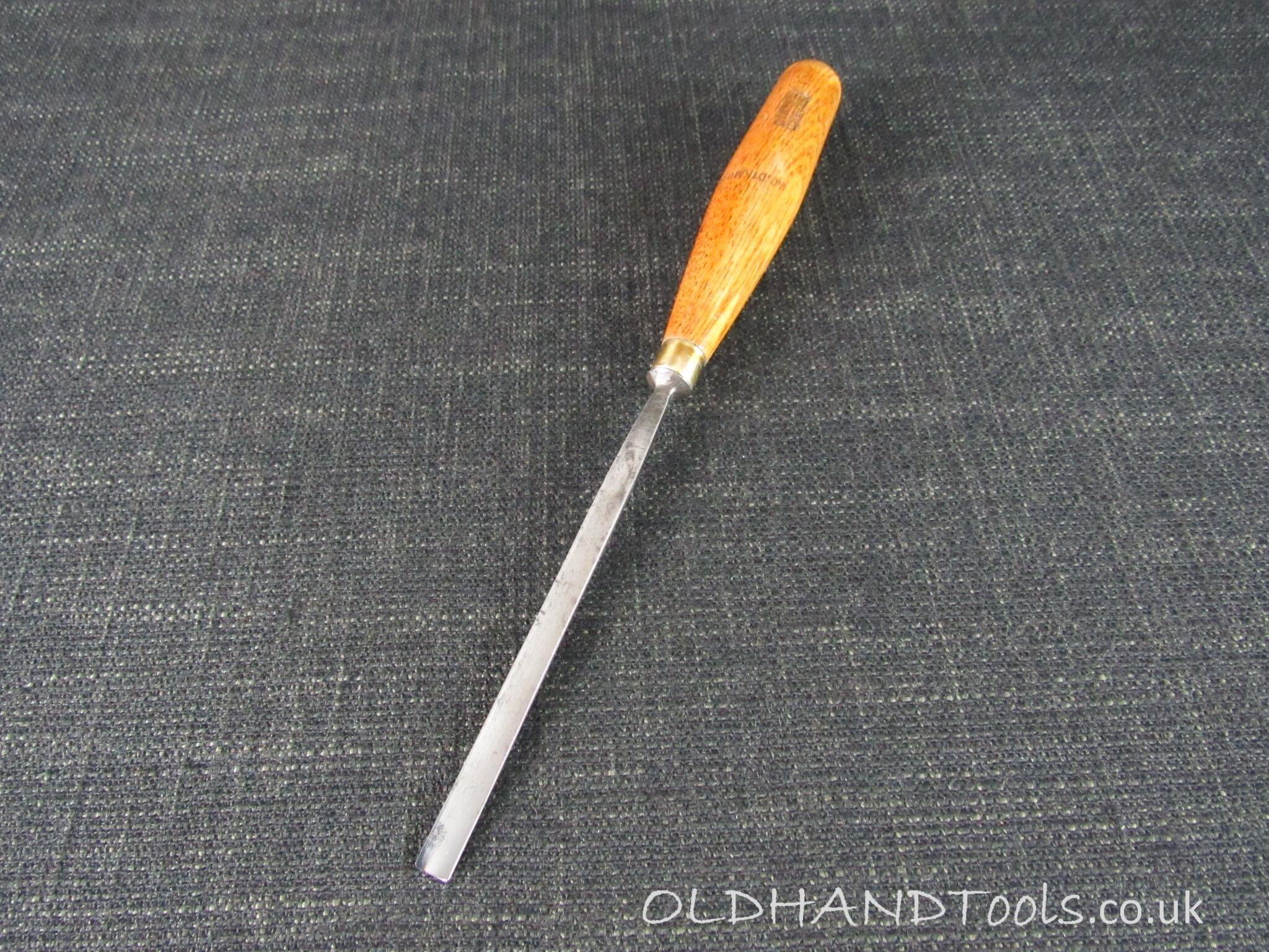 MARPLES 1/4 inch Straight Carving Gouge - No 4 Sweep