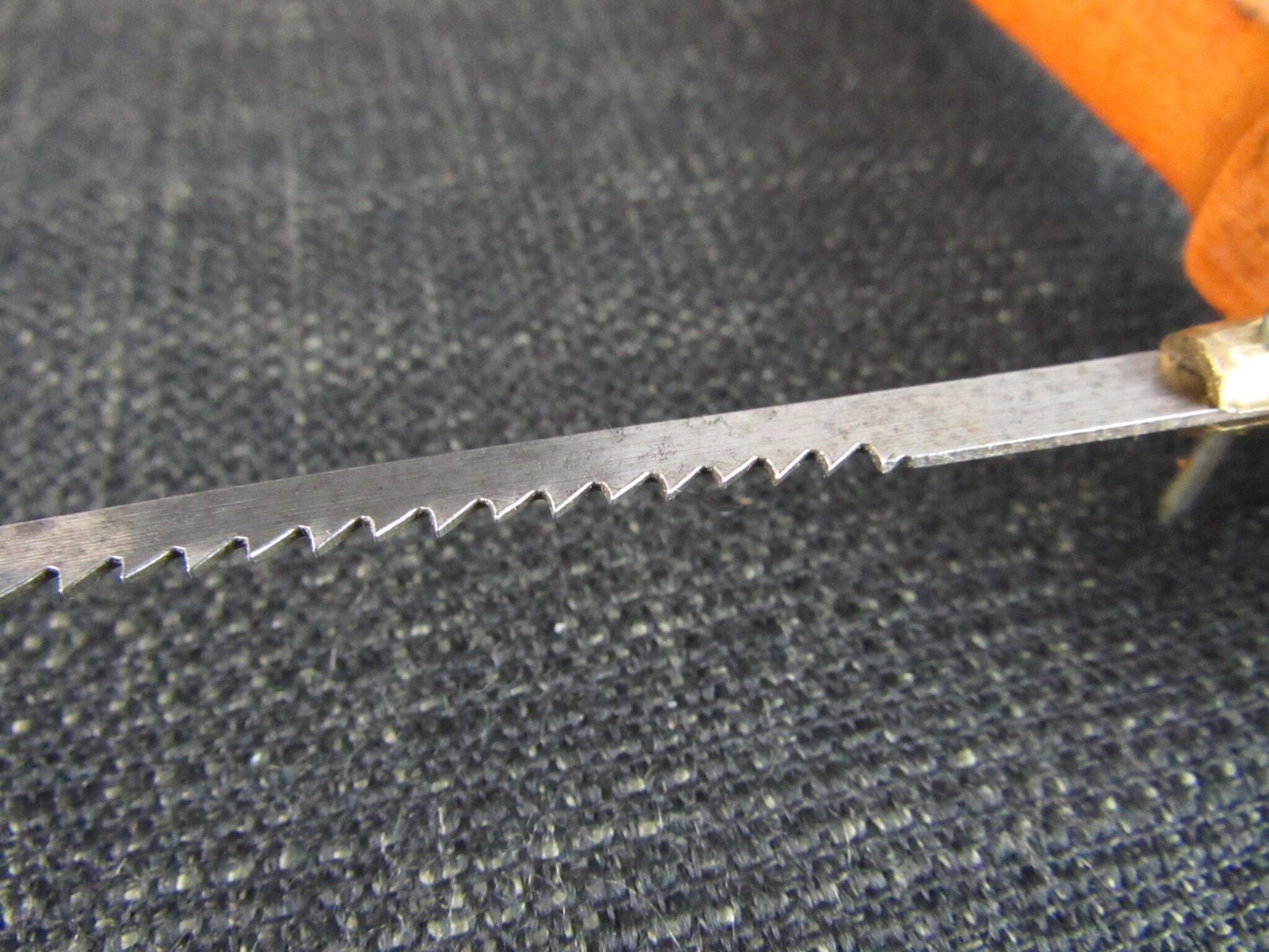 MARPLES Wooden Bow Saw with Military Marks