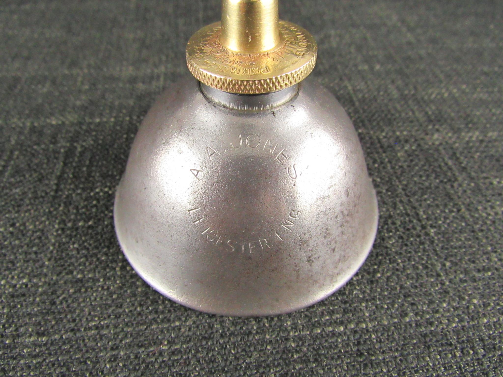 Patent GEM Oil Can for AA JONES of Leicester
