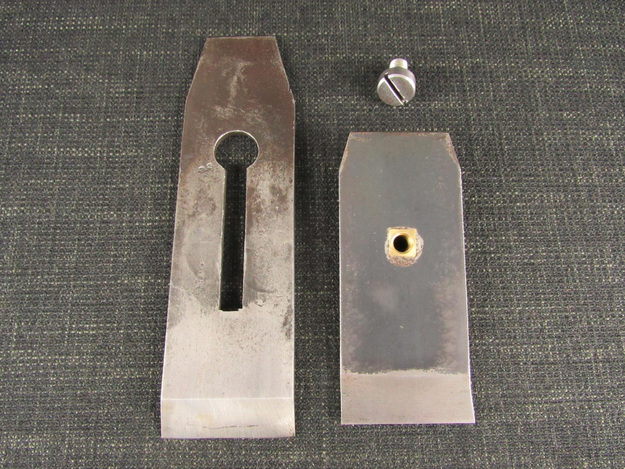 HEARNSHAW Plane Blade with Cap Iron 2 inch *SOLD*