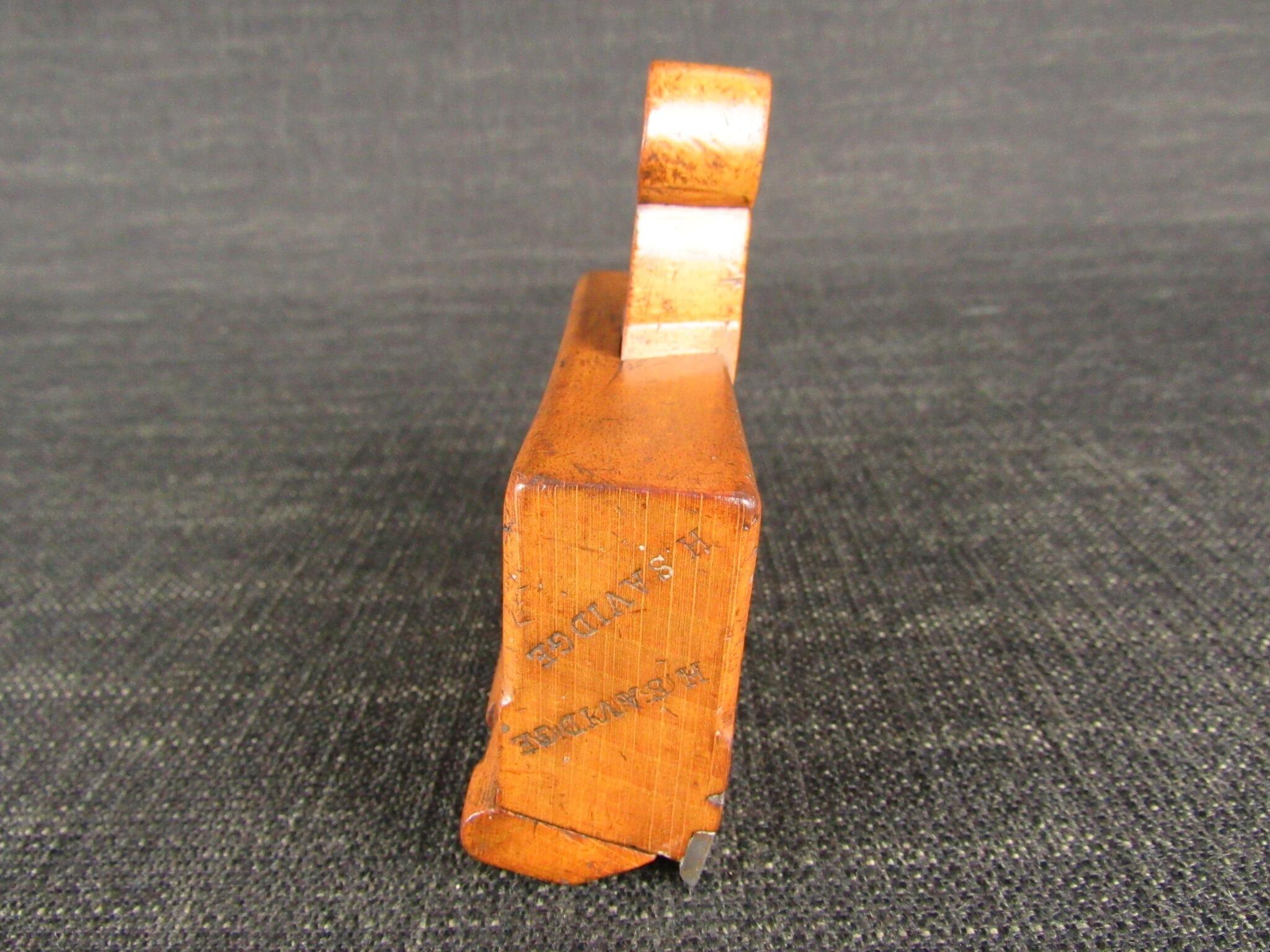 Small Wooden Chamfer Plane Thumb Plane *SOLD*