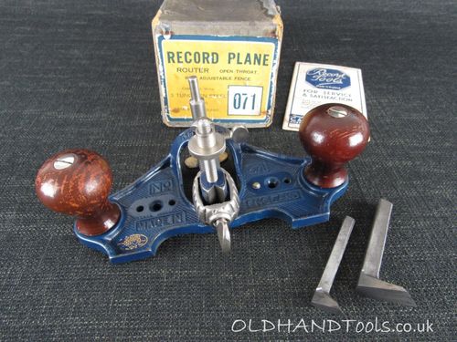 RECORD 071 Router Plane
