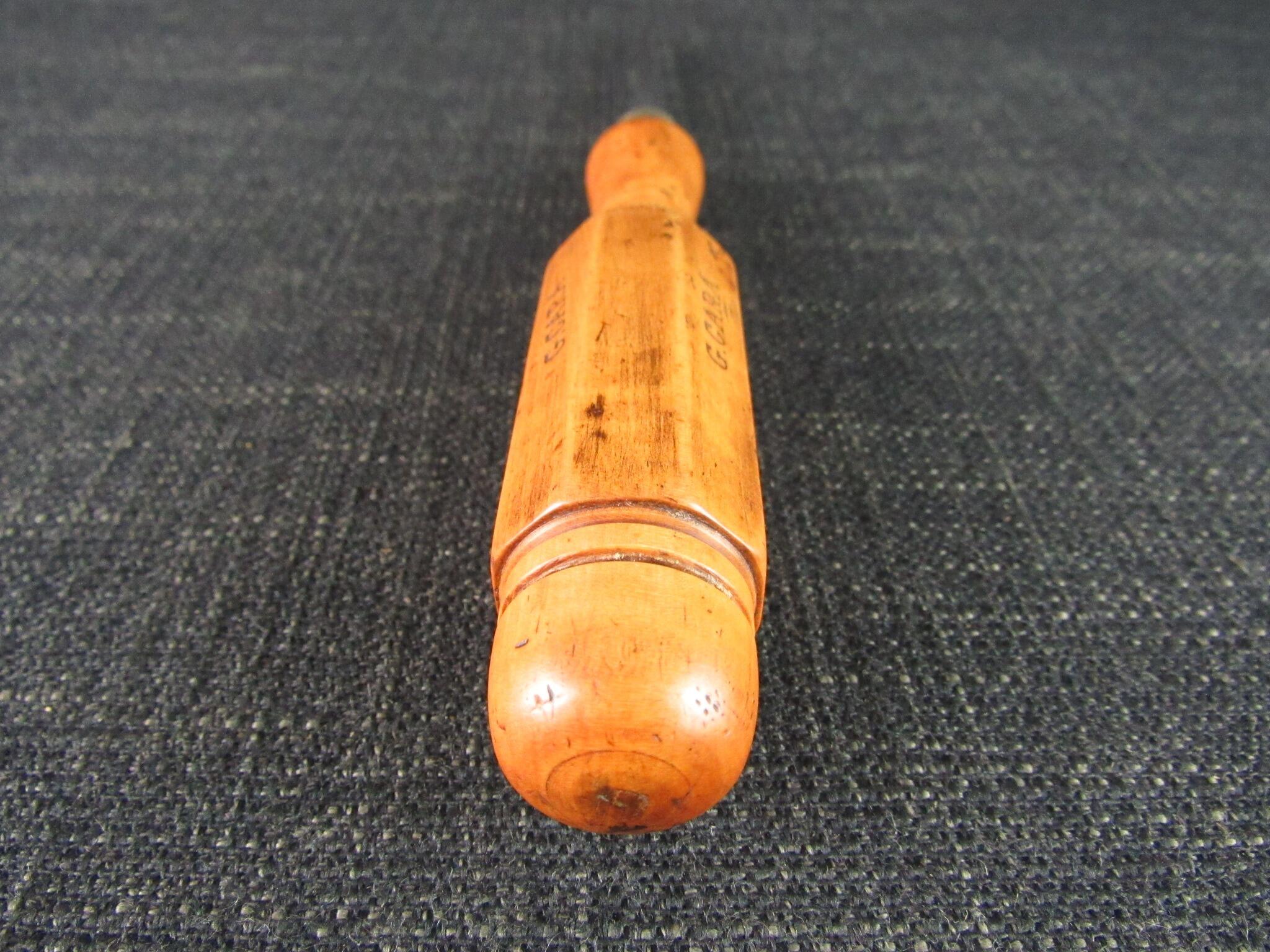 3/32 inch Narrow Sash Mortice Chisel with London Pattern Boxwood Handle ...