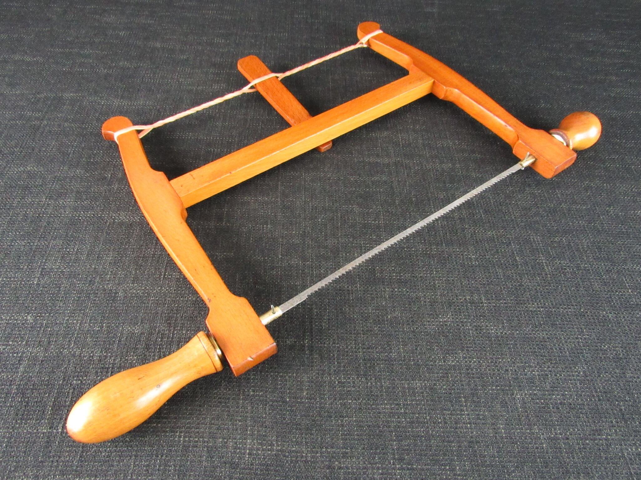MARPLES Wooden Bow Saw with Military Marks