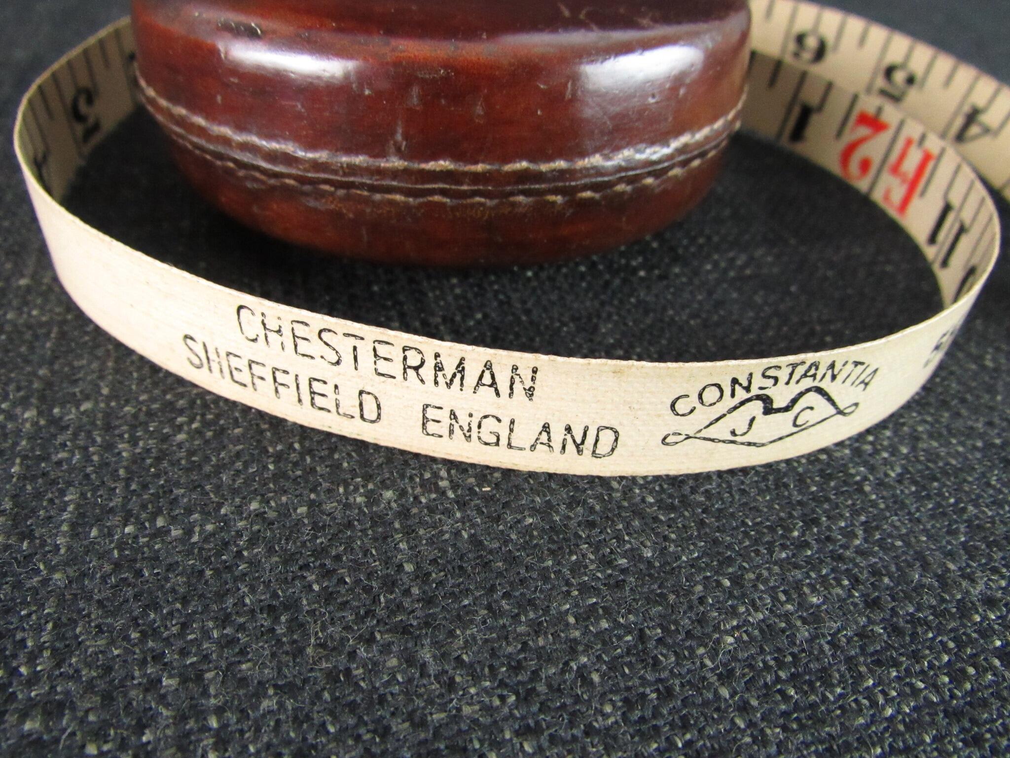 CHESTERMAN Leather Cased Tape Measure - 25 Feet