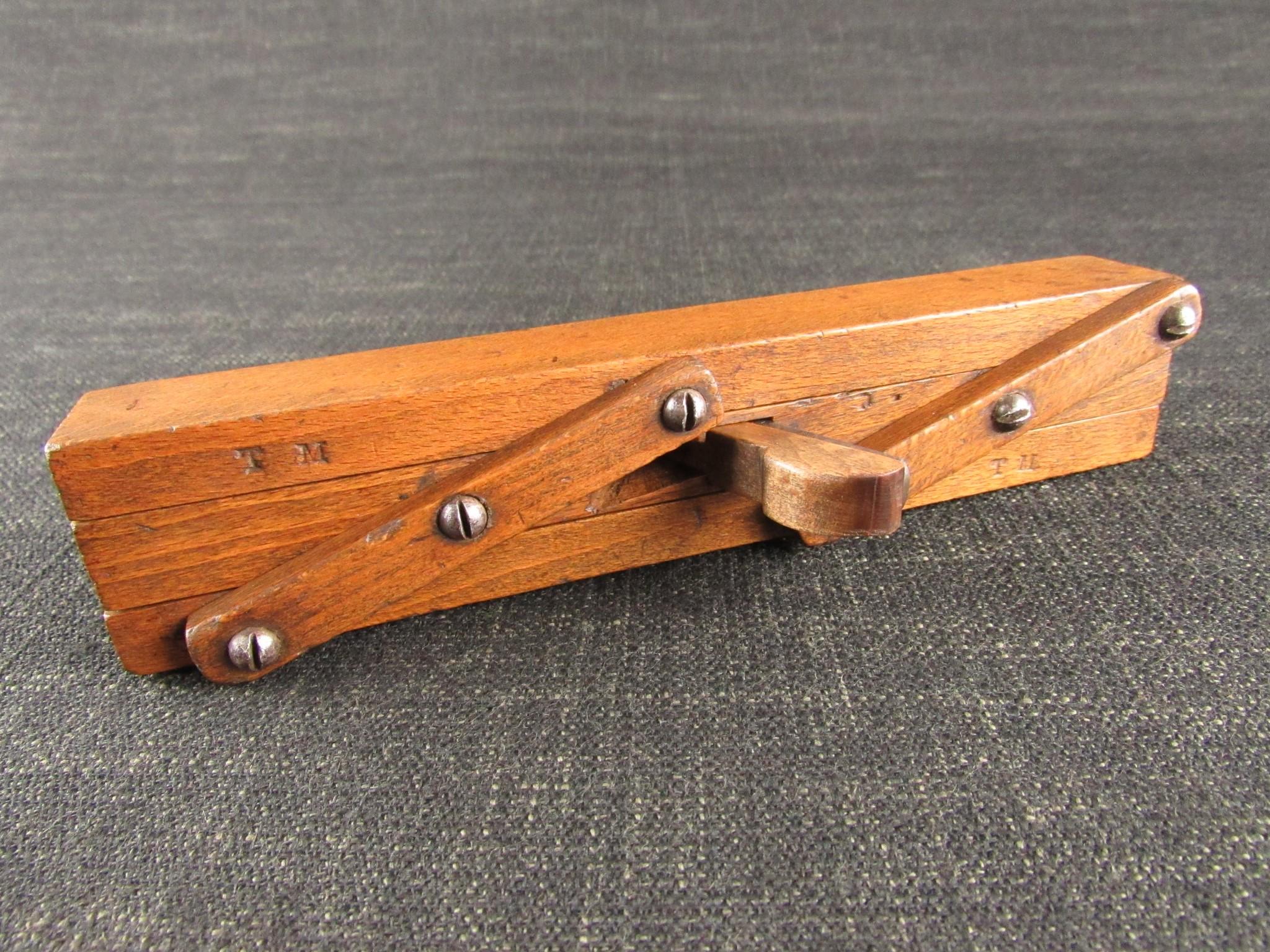 Unusual Wooden Grooving Plane by VARVILL for GP PRESTON