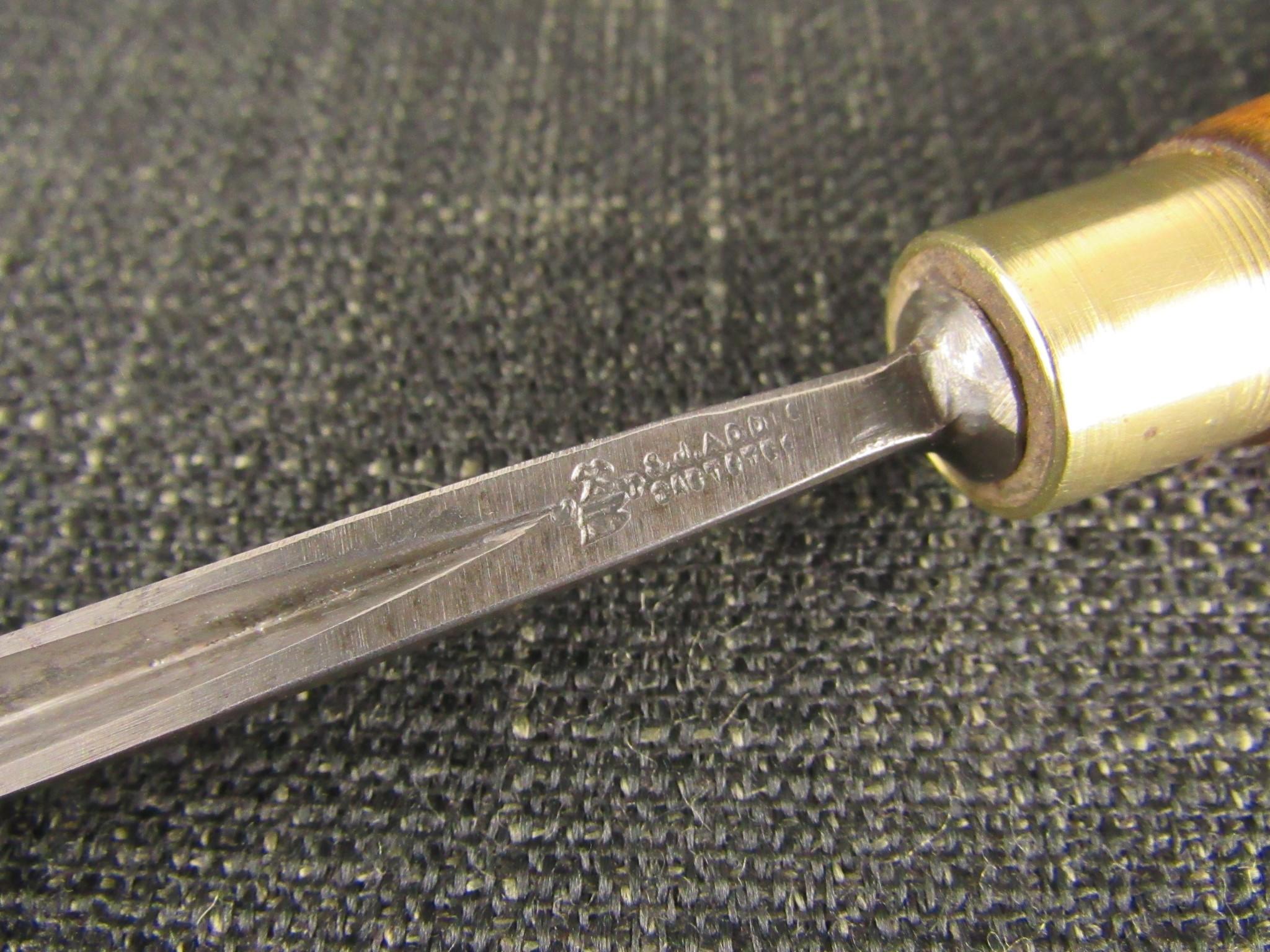 SJ ADDIS Vee Carving Tool or Parting Tool - 5/16" 7mm
