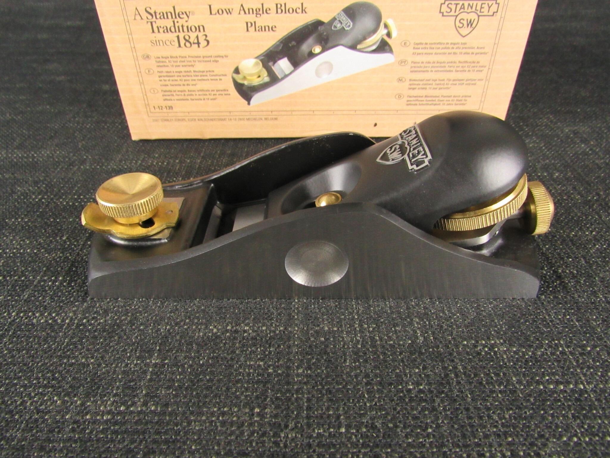 Stanley sweetheart low angle deals block plane