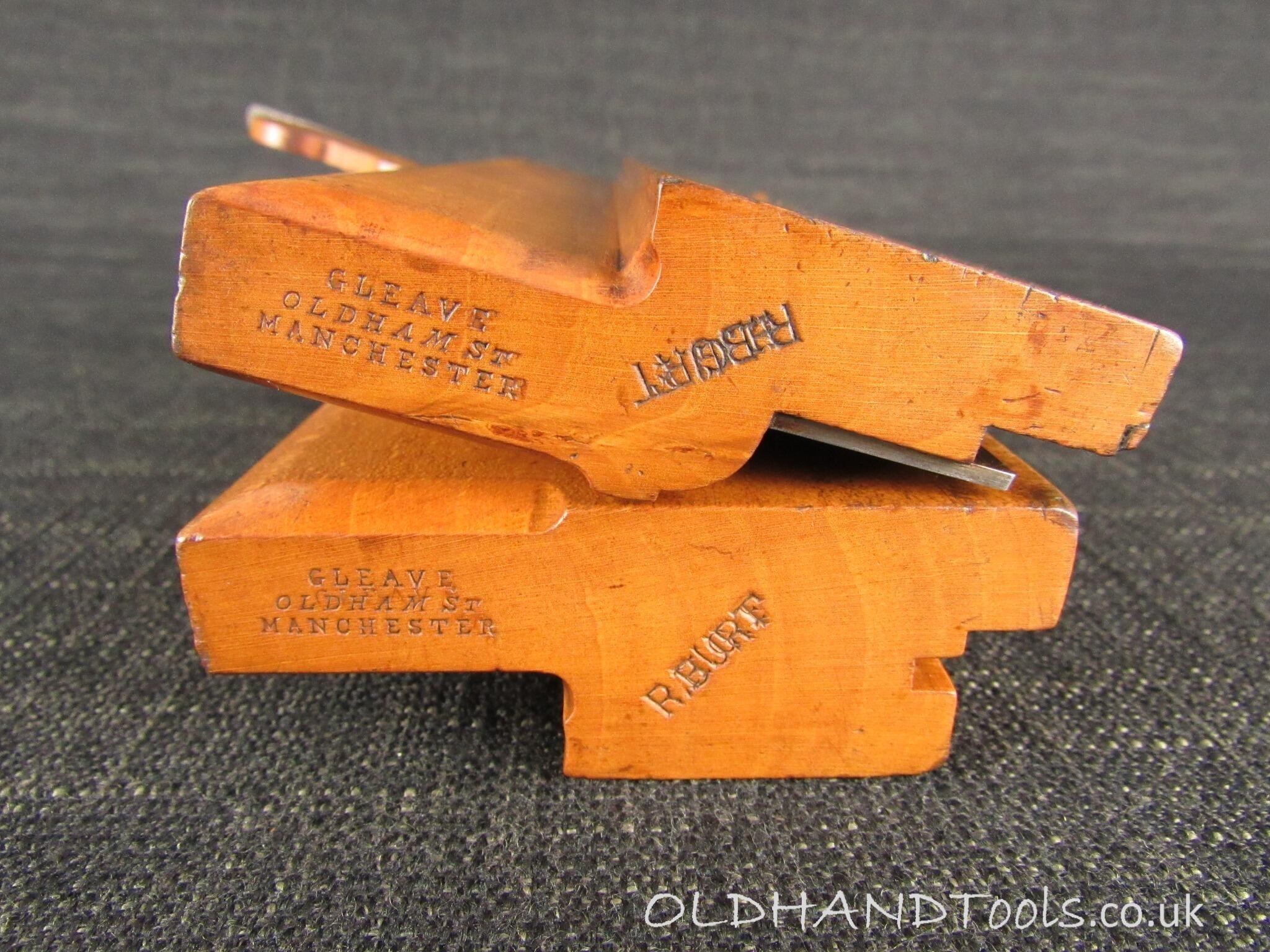 GLEAVE 3/8 inch Tongue & Groove Match Planes *SOLD*