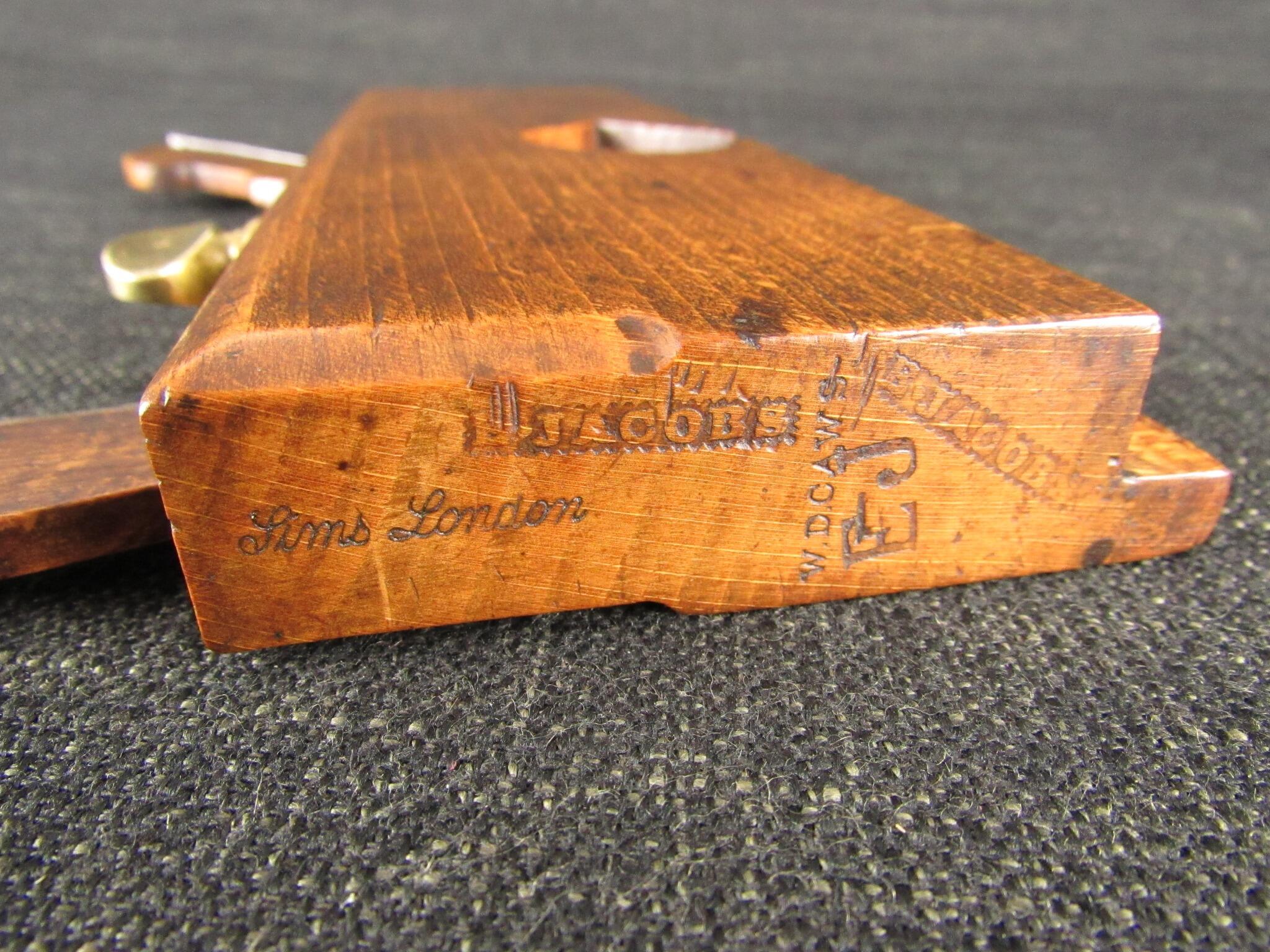3/8 inch SIMS London Dado Plane