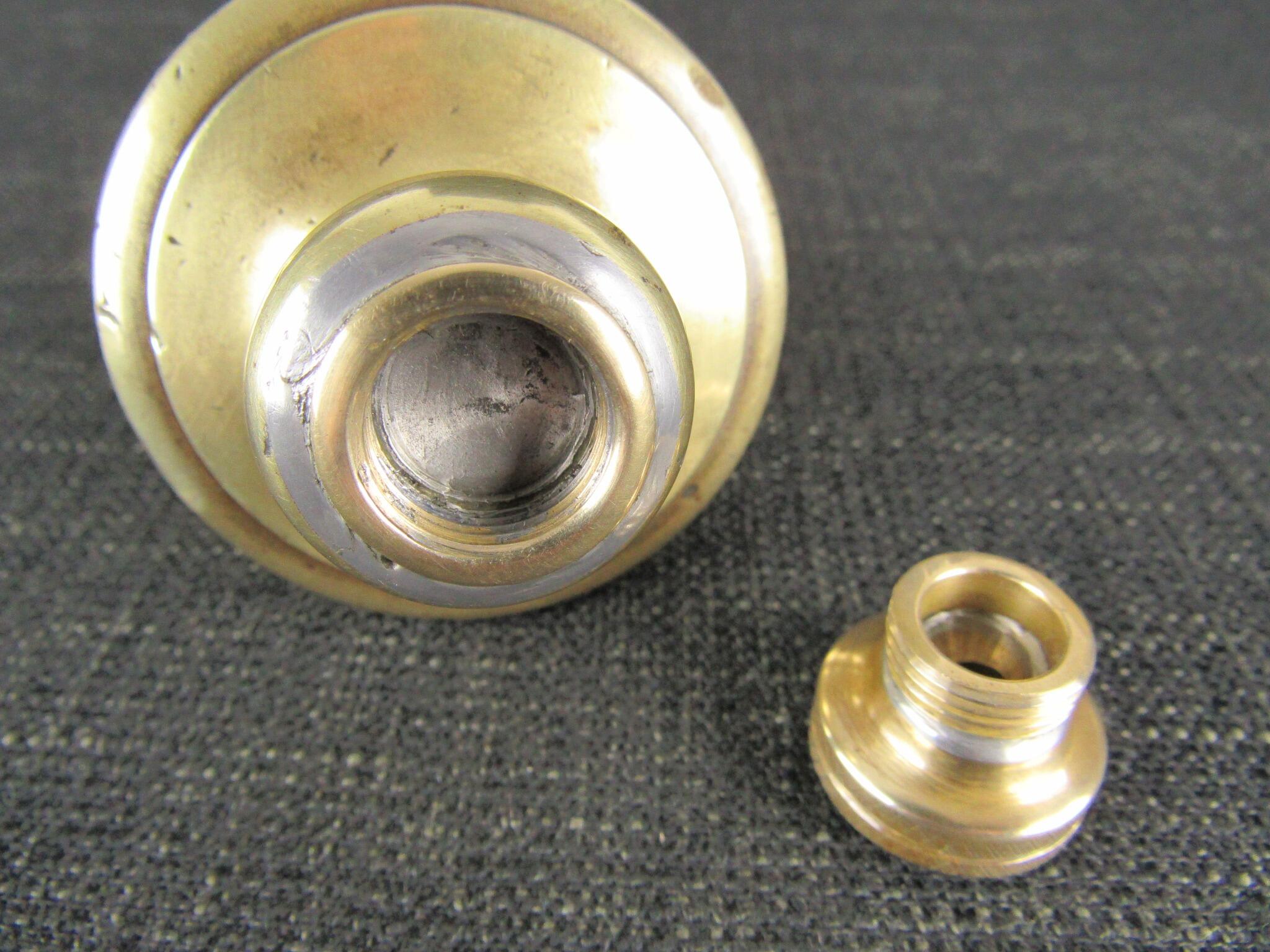 Large Brass Plumb Bob with Steel Point *SOLD*