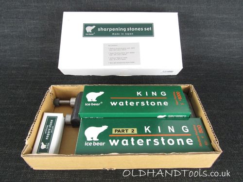 ICE BEAR Waterstone Sharpening Kit