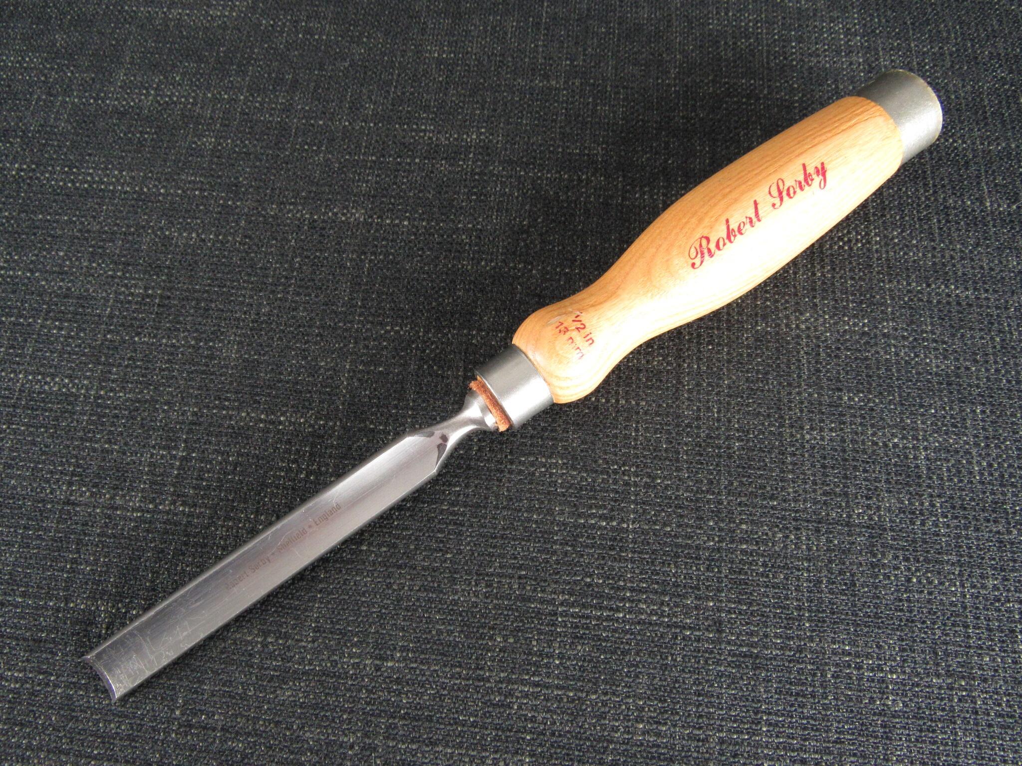 ROBERT SORBY 1/2 inch Registered Firmer Gouge
