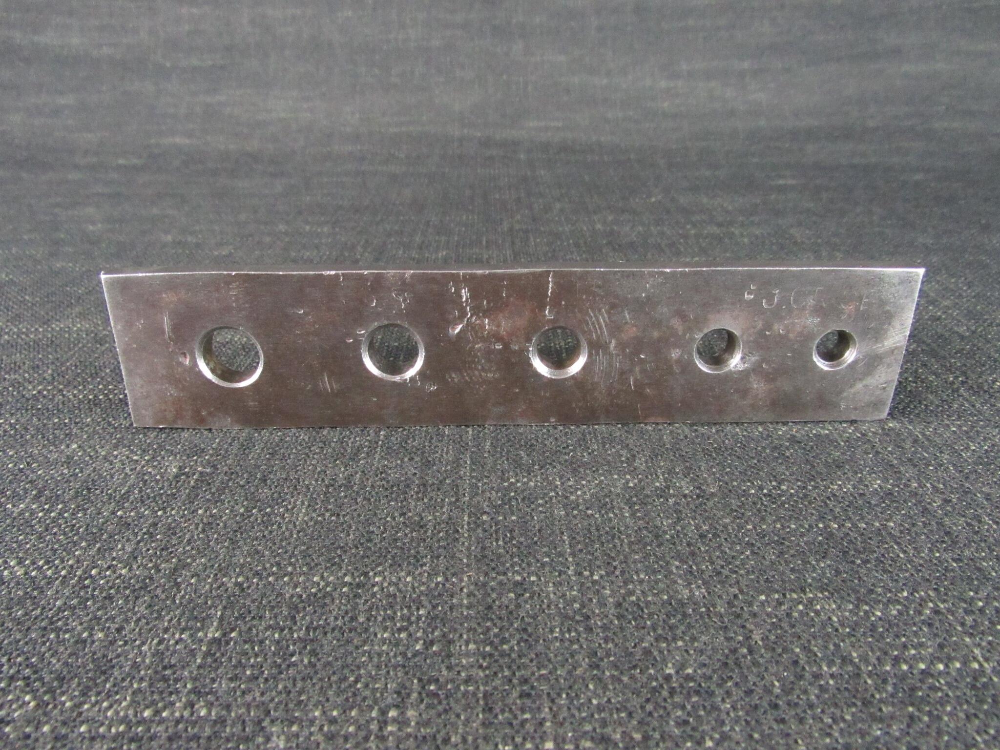 Vintage Dowel Plate - 5 Hole