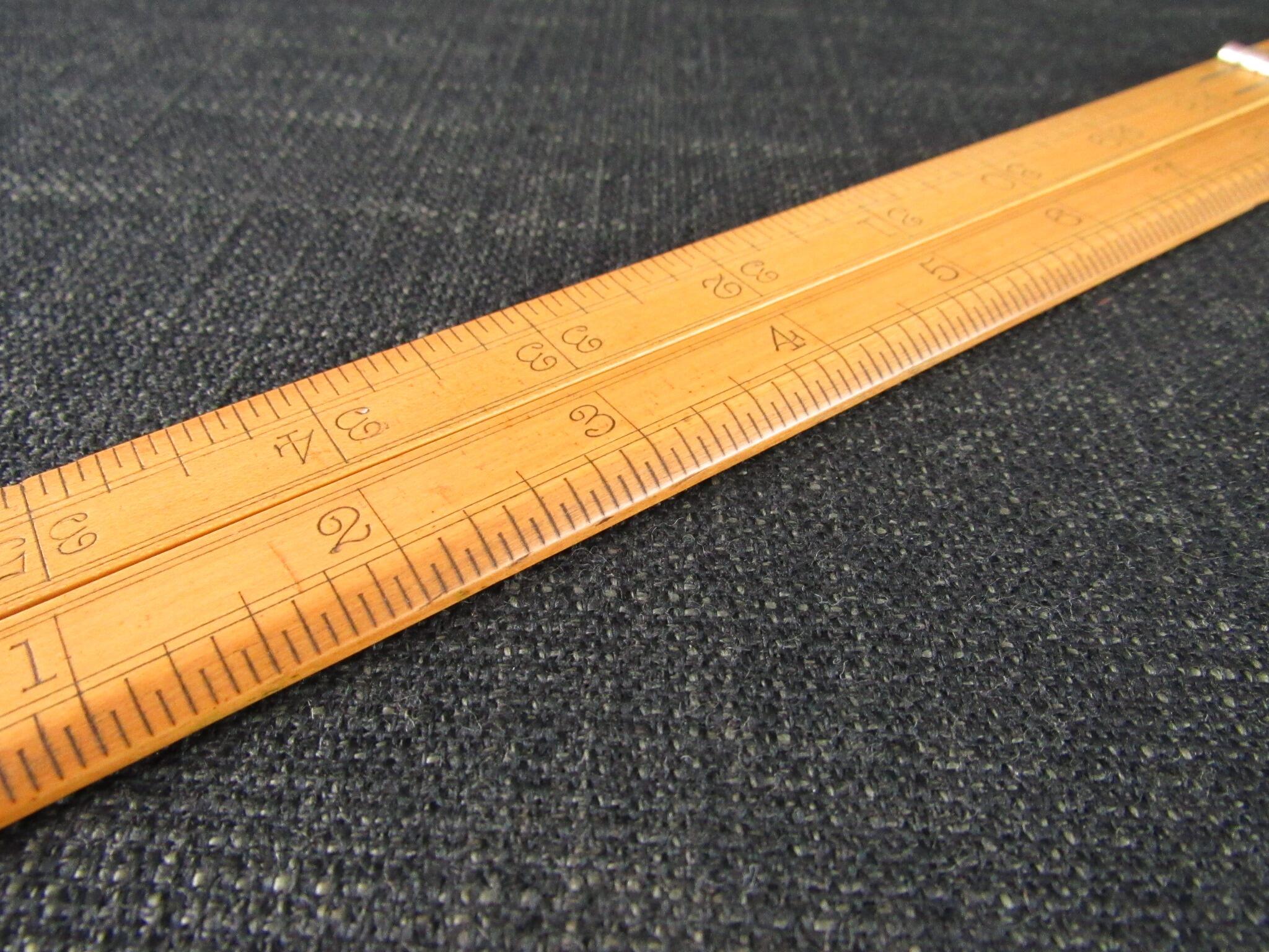 3 foot 4 fold RABONE 2550 Boxwood Rule *SOLD*