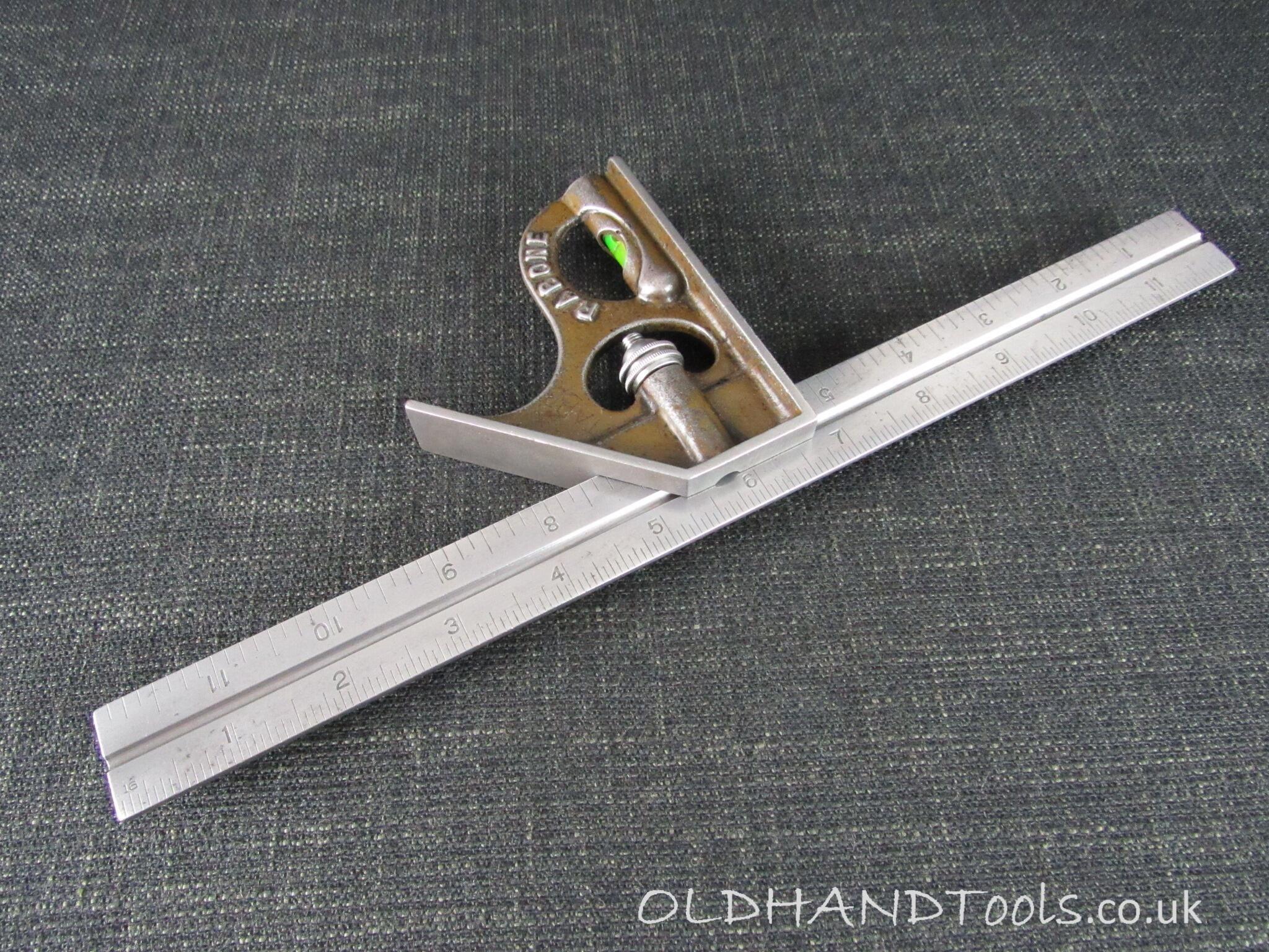 Loz Rabone RABONE 1902 Combination Square - 12 inch *SOLD*