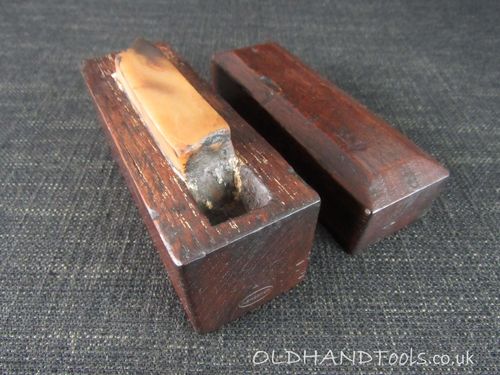 Boxed Small Vintage Translucent Oil Stone - Sharpening Stone