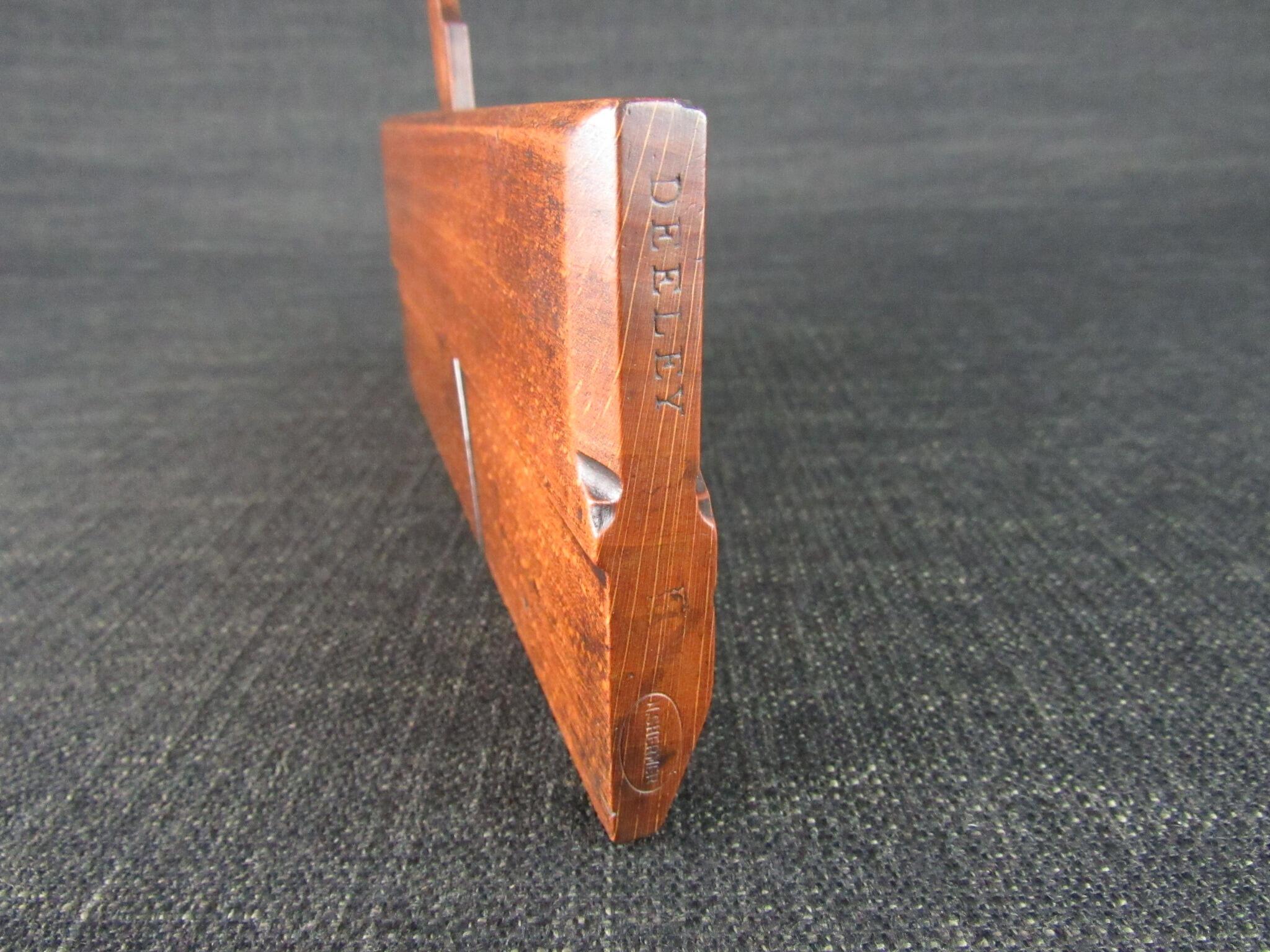 DEELEY No 2 Hollow Moulding Plane - Cabinet Pitch