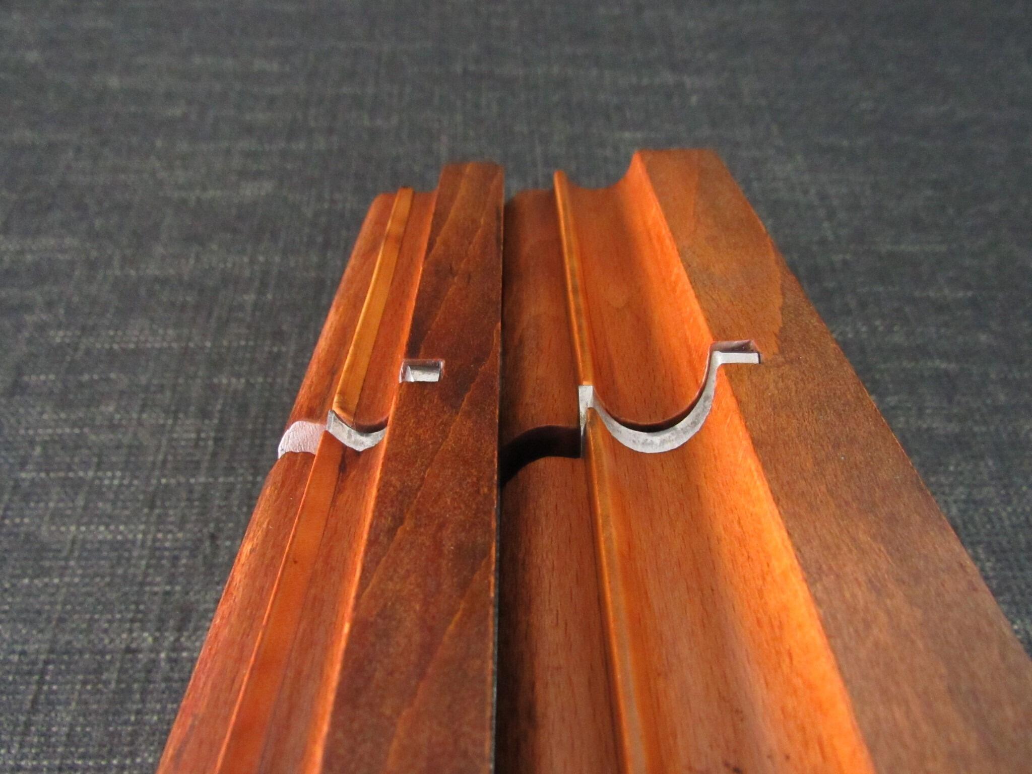 Pair of WILLIAMS Side Bead Moulding Planes - 3/8 & 3/4 inch