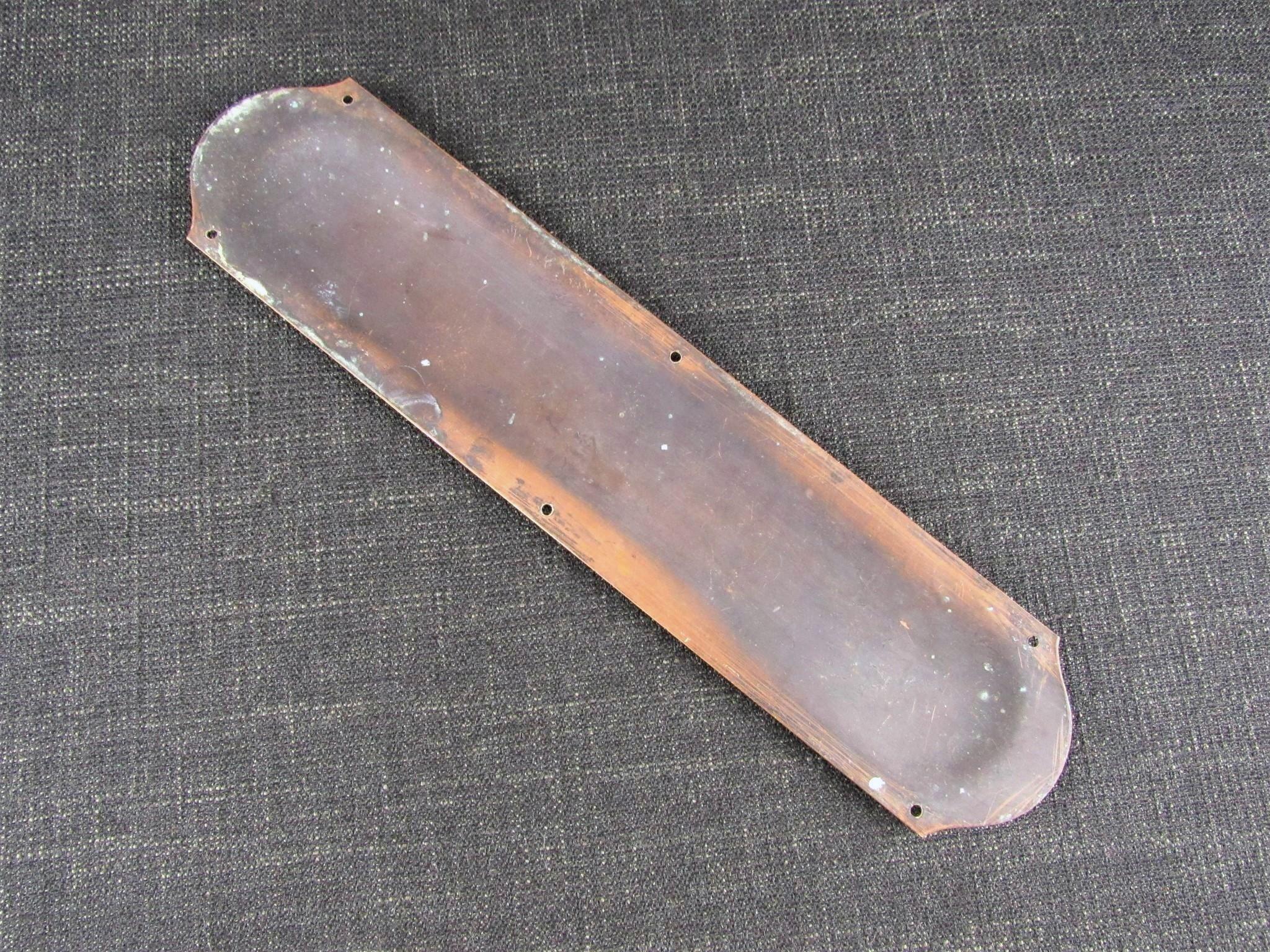 Vintage Brass Finger Plate