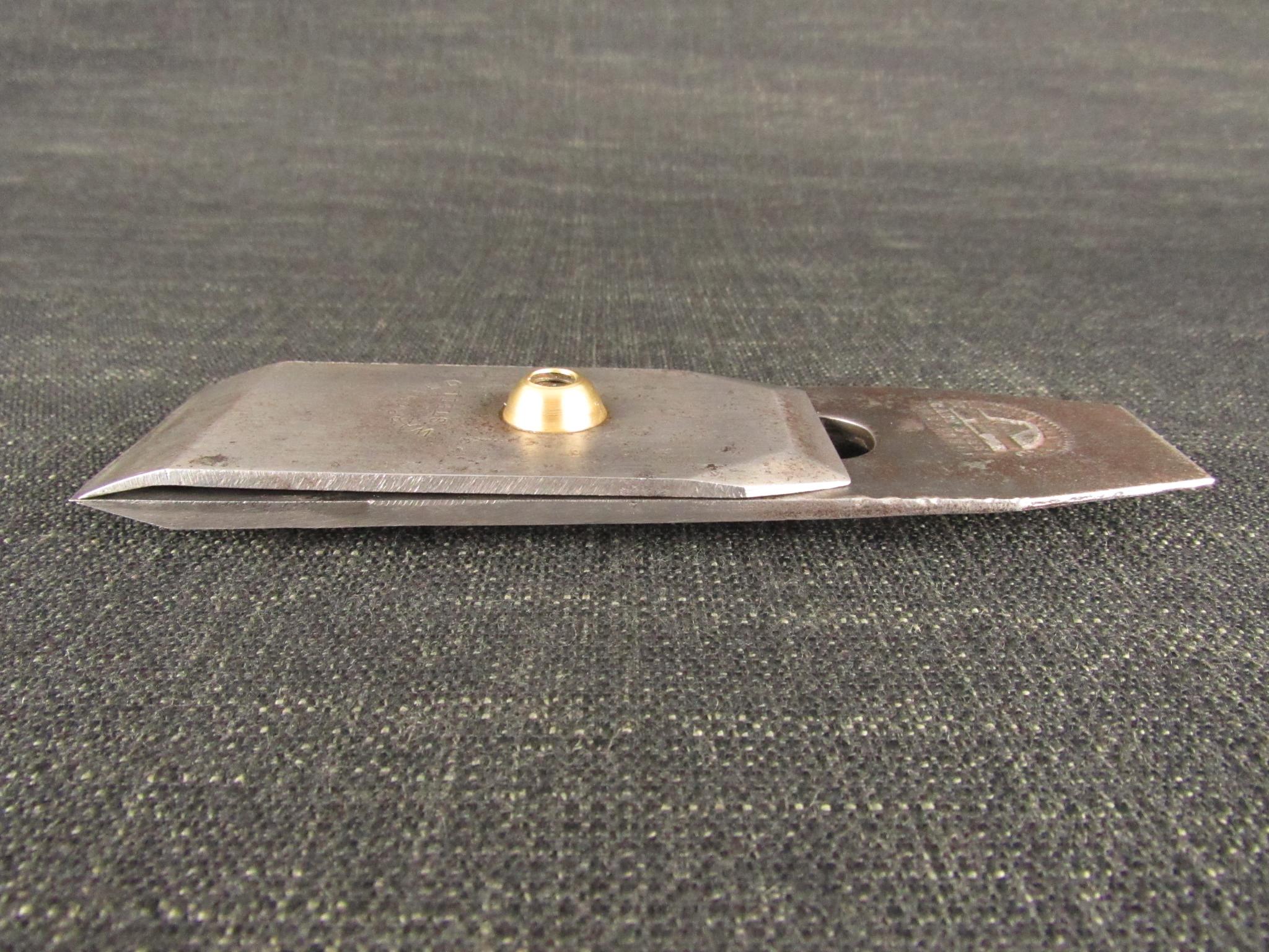 HEARNSHAW Plane Blade with Cap Iron 2 inch *SOLD*
