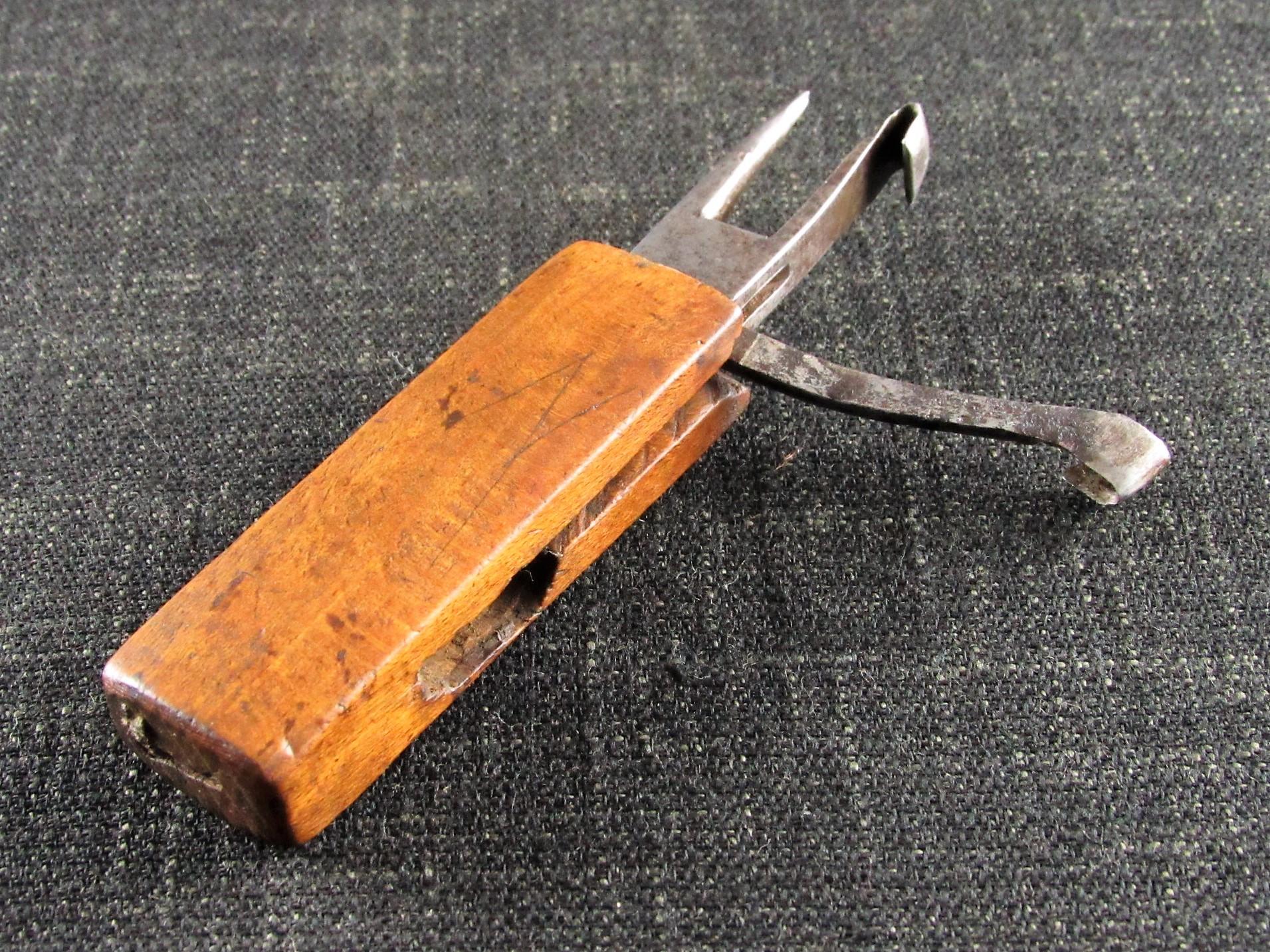Wooden Handled Timber Scribe or Race Knife