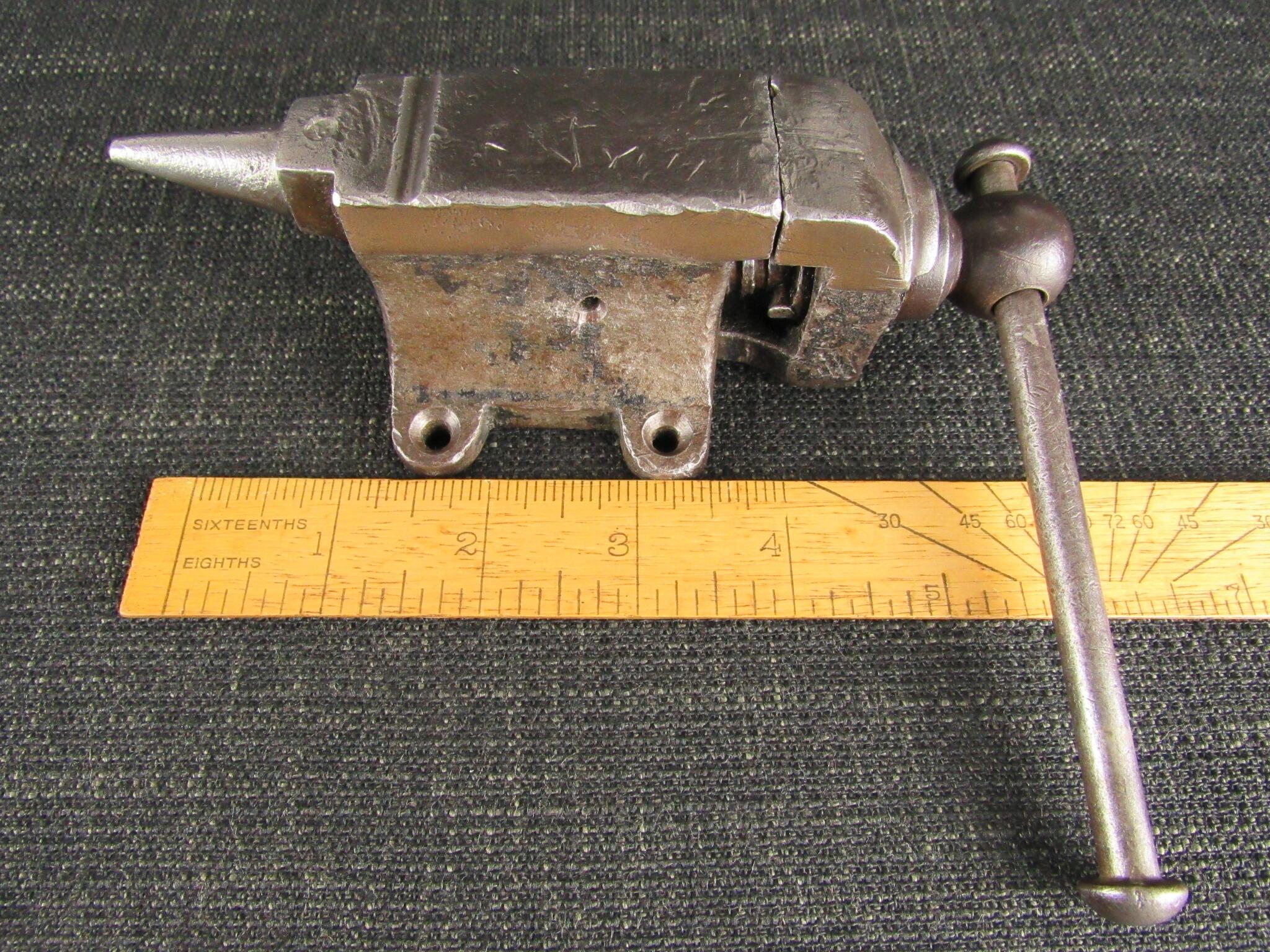 Small Combination Anvil with Vice *SOLD*